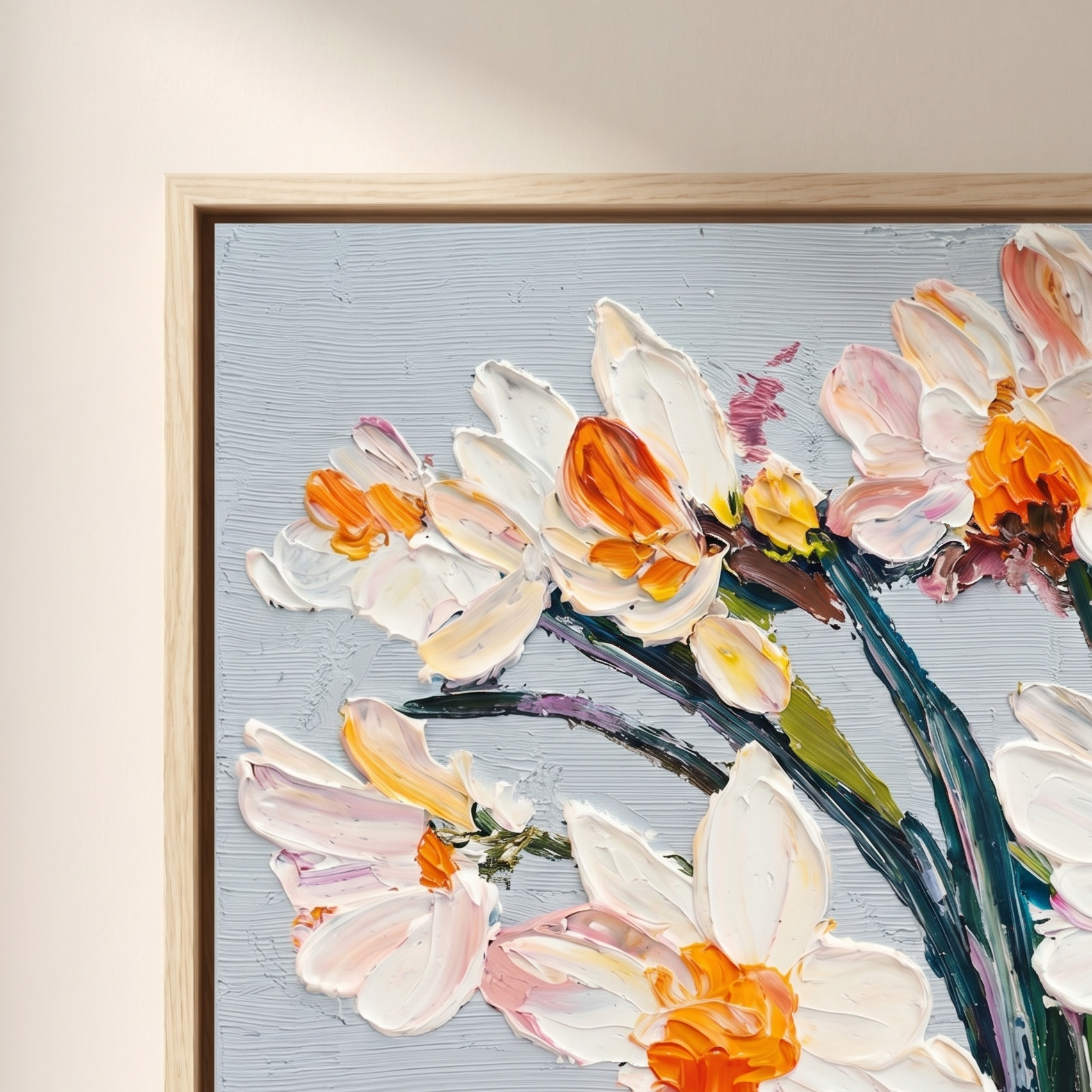 Stillness with Citrus — Original Impasto Painting by Elena Duarte
