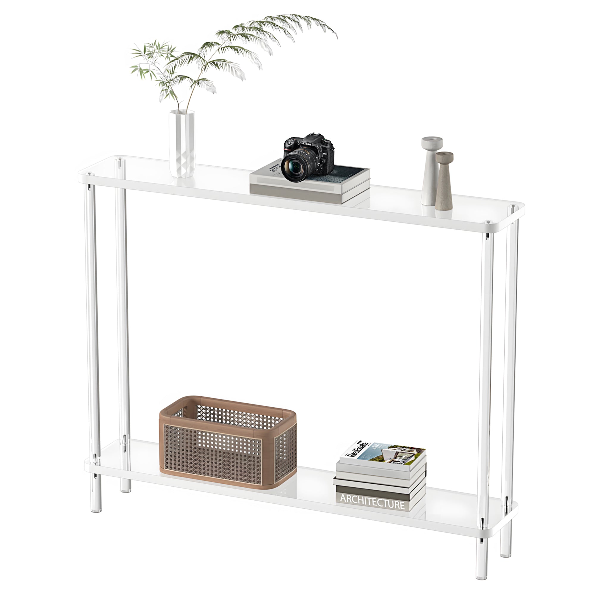 Hammel Acrylic Console Table