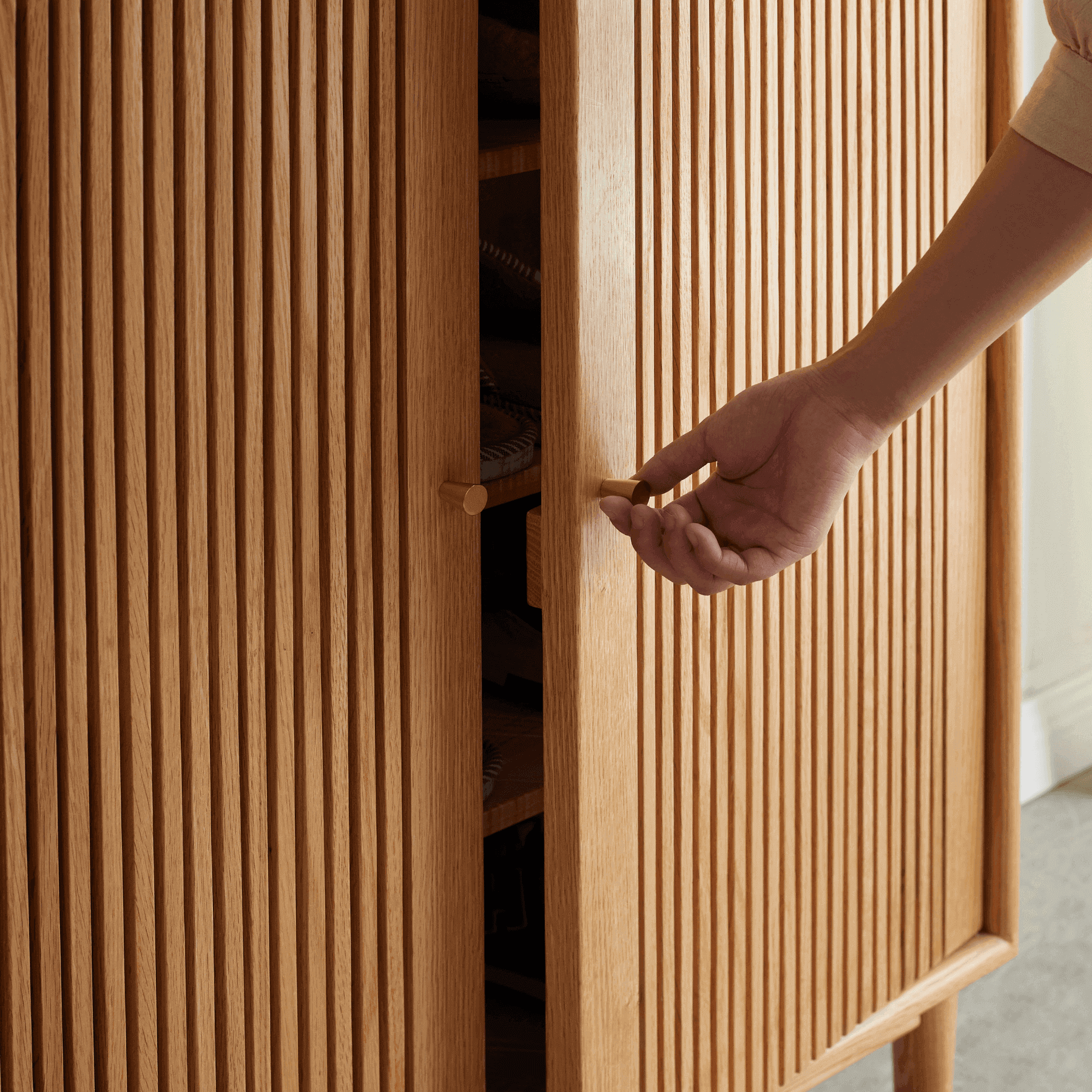 wooden shoe rack