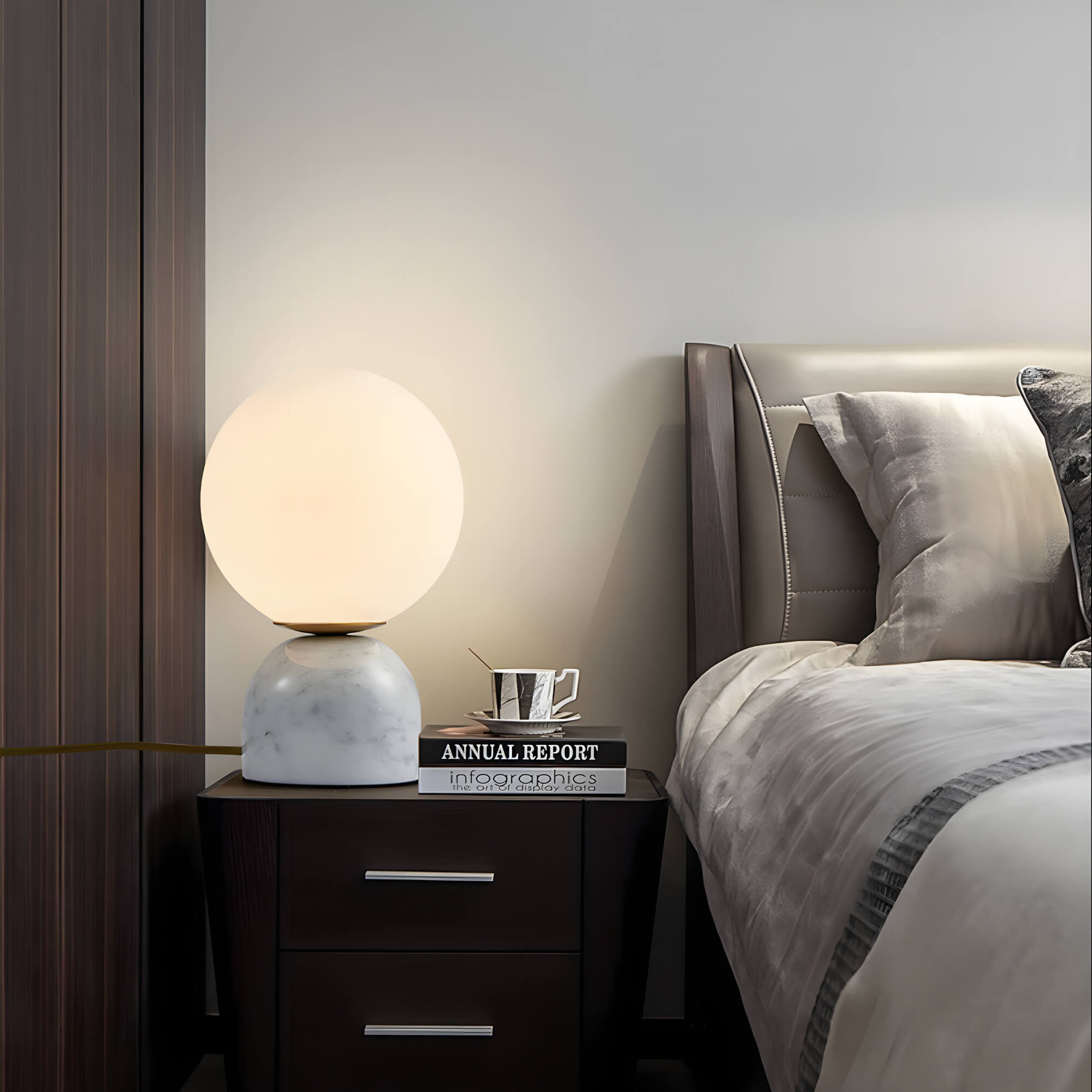 Sundsvall Marble Table Lamp