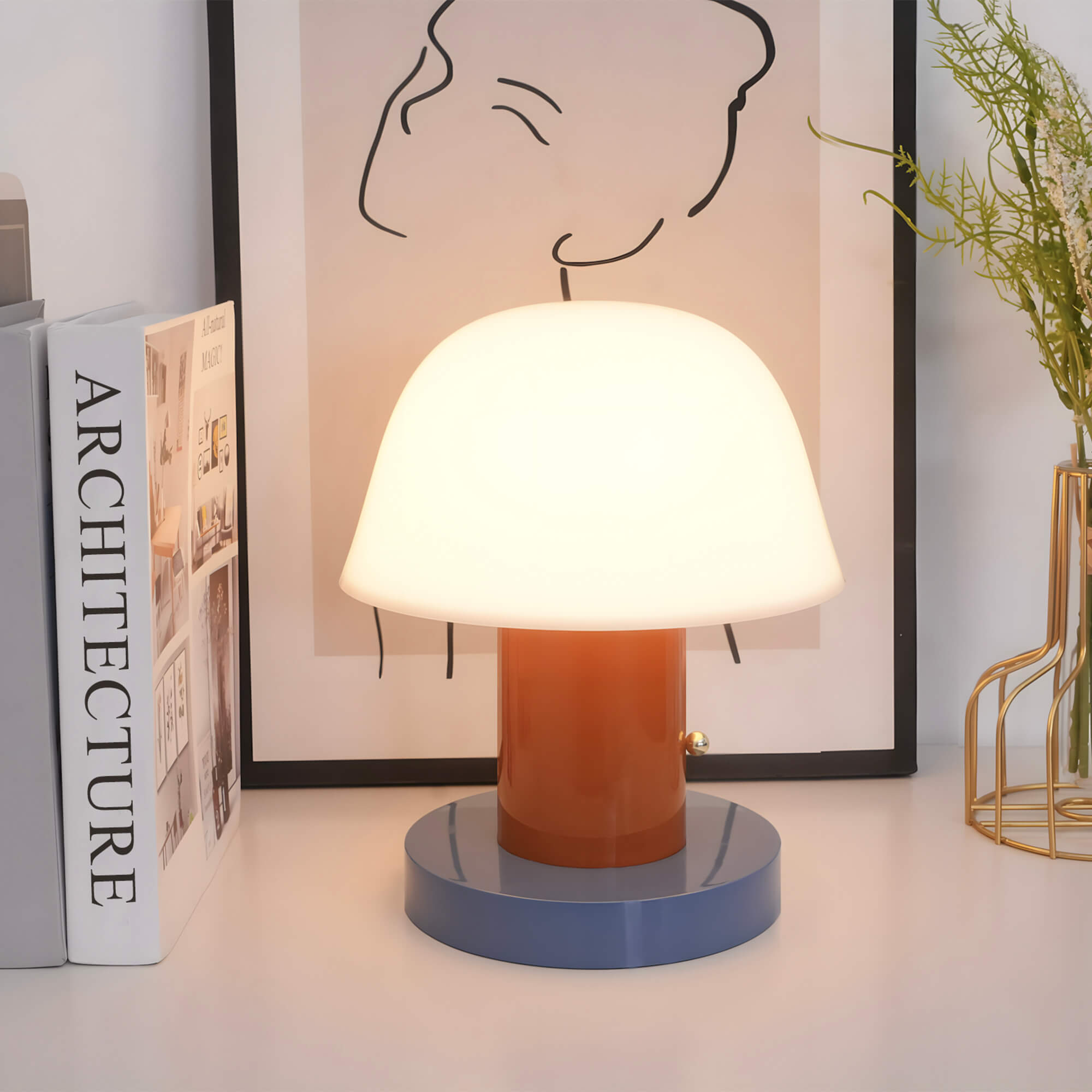 Jutland Mushroom Table Lamp | Replica Setago Lamp
