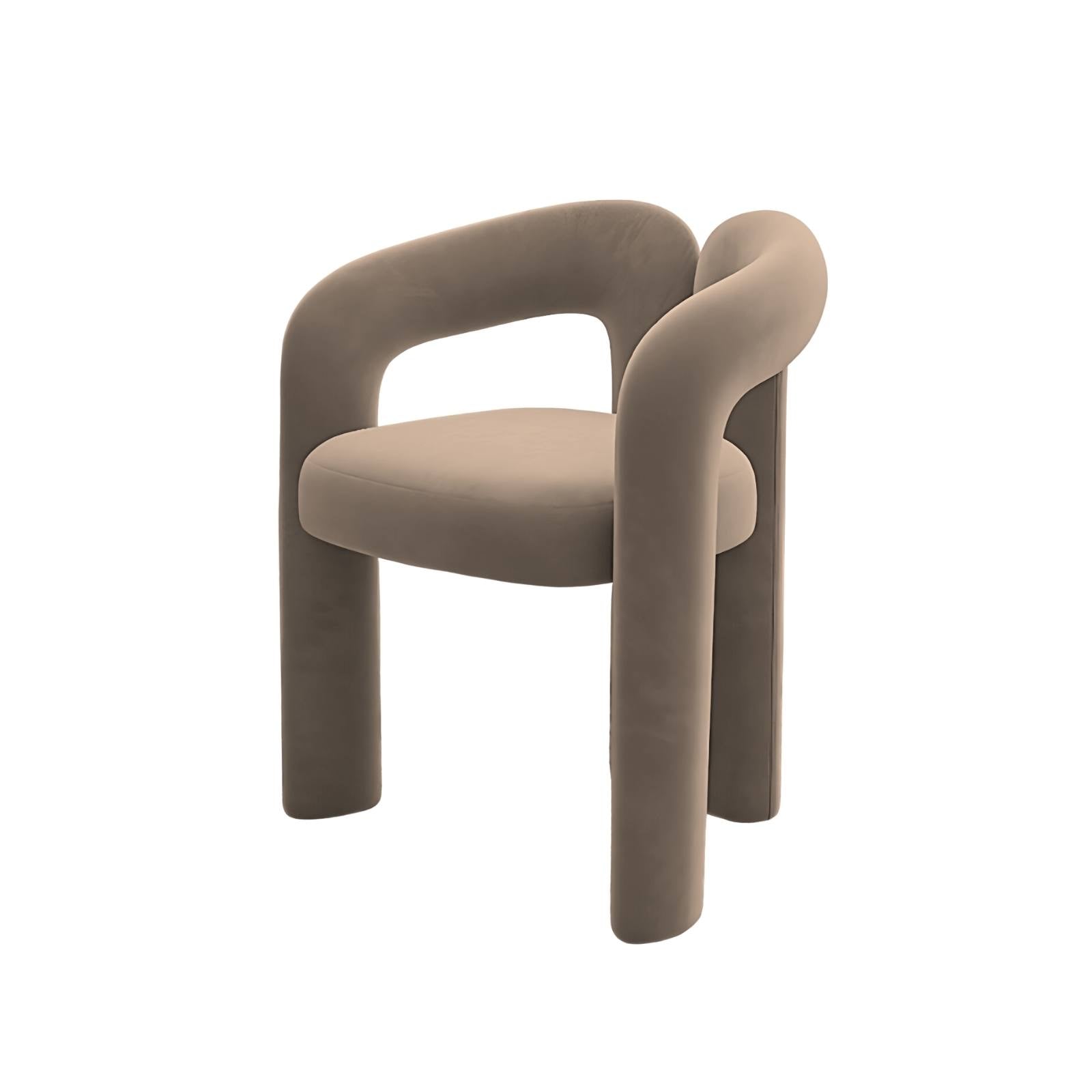 Sandness Padded Lounge Accent Chair | Replica Dudet Chair