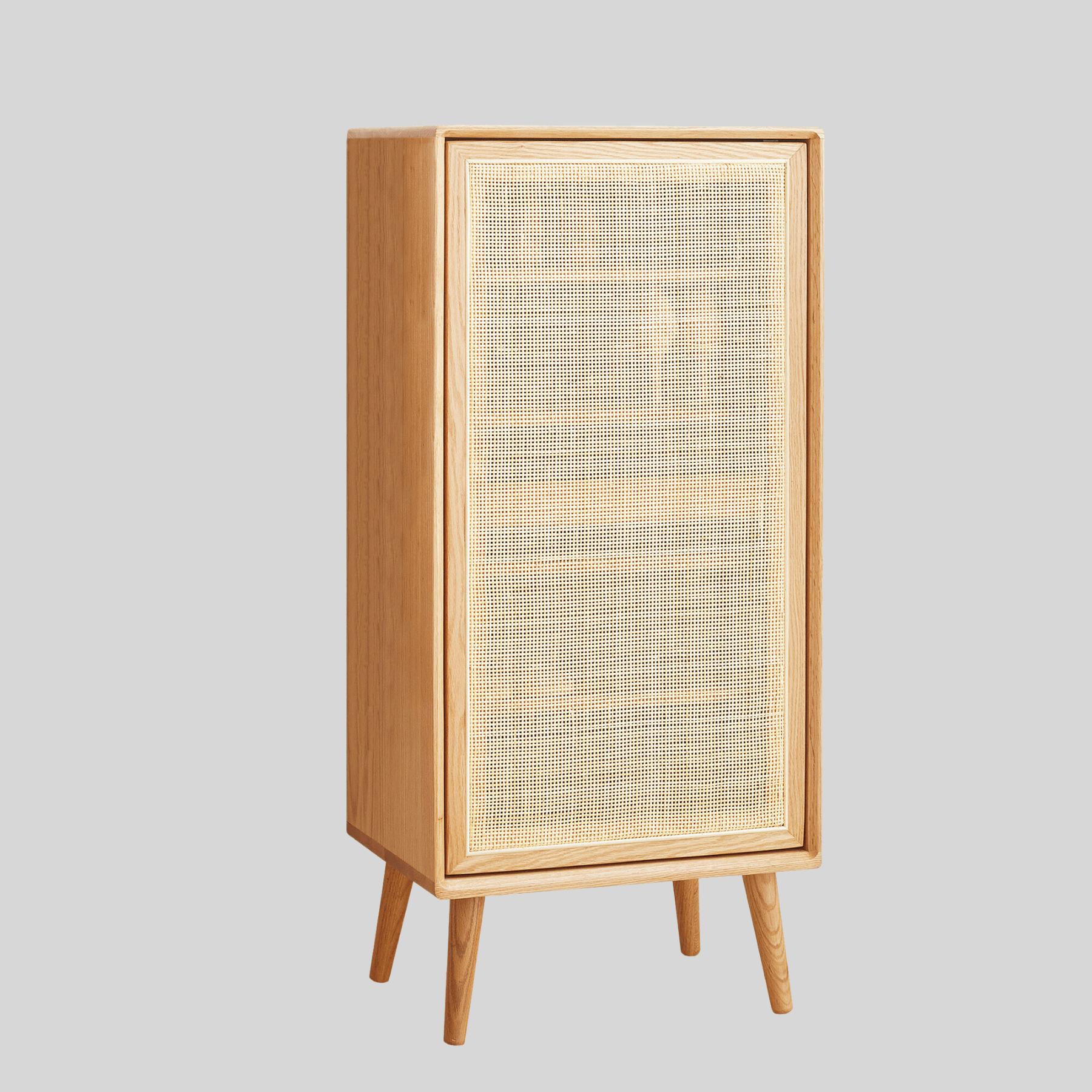 Rattan Shoe Cabinet