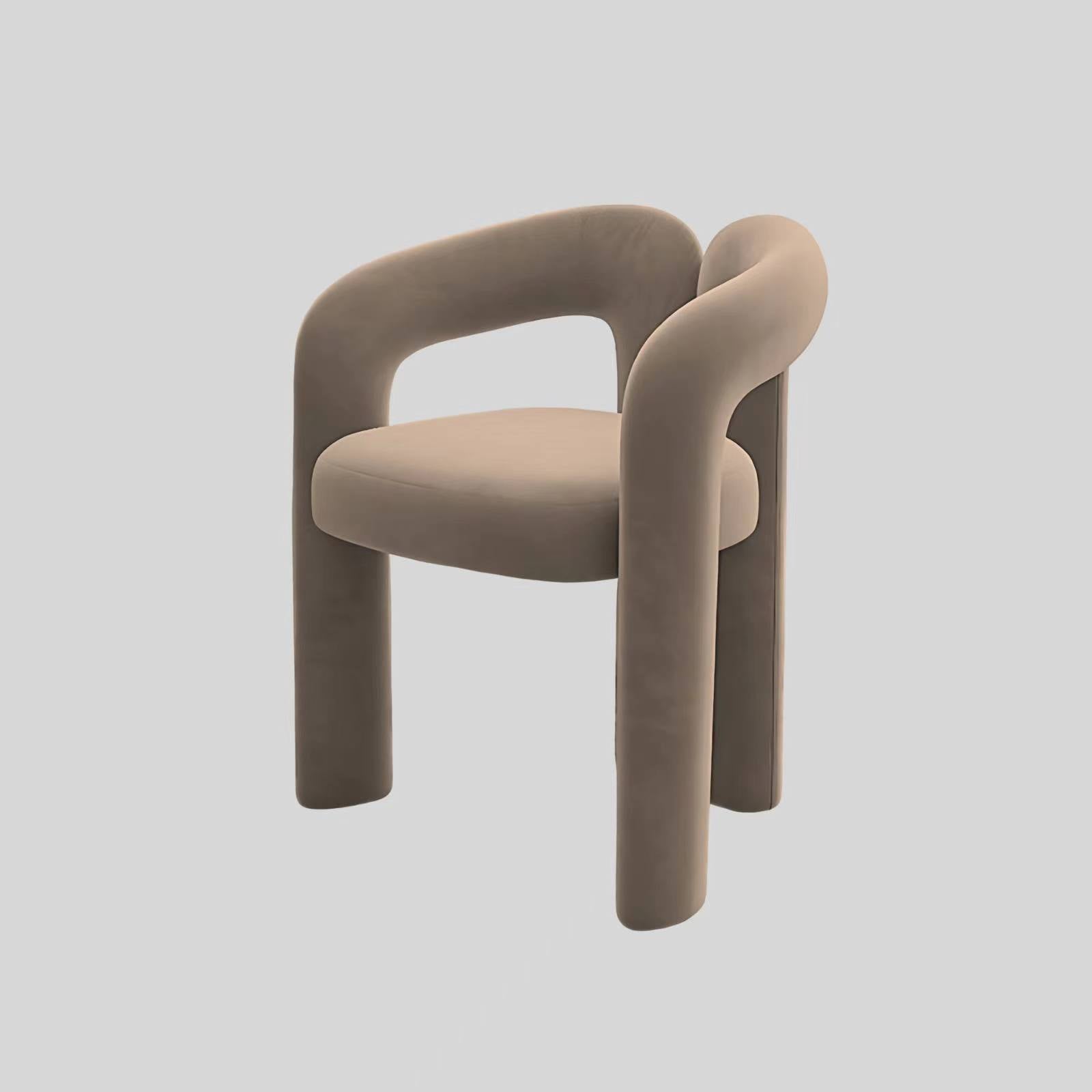 Sandness Padded Lounge Accent Chair | Replica Dudet Chair