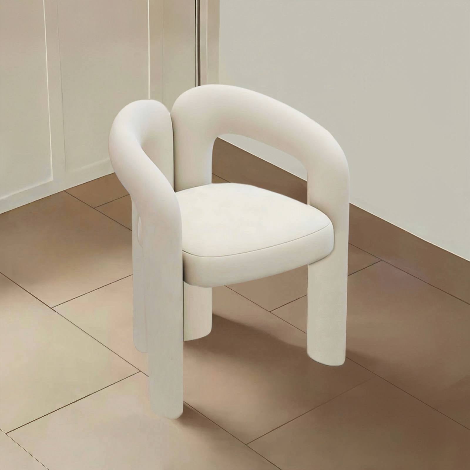 Sandness Padded Lounge Accent Chair | Replica Dudet Chair