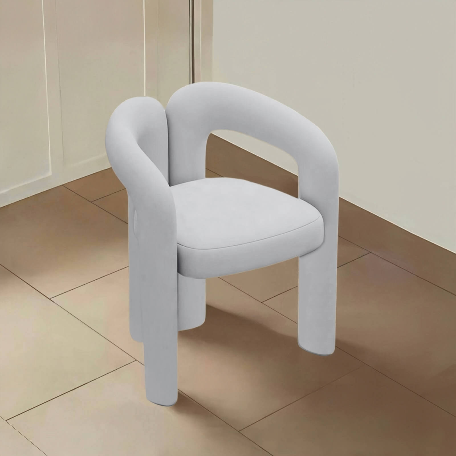 Sandness Padded Lounge Accent Chair | Replica Dudet Chair