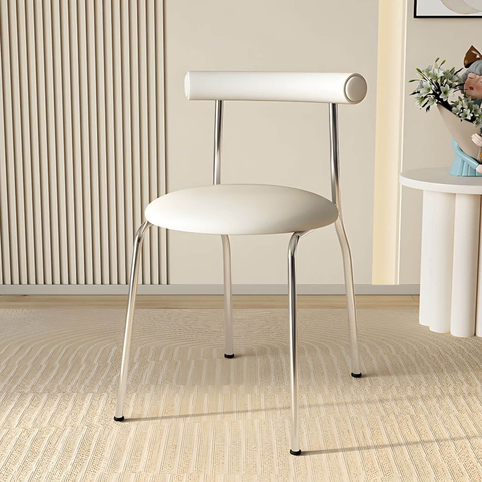 Asker PU Leather Dining Chair