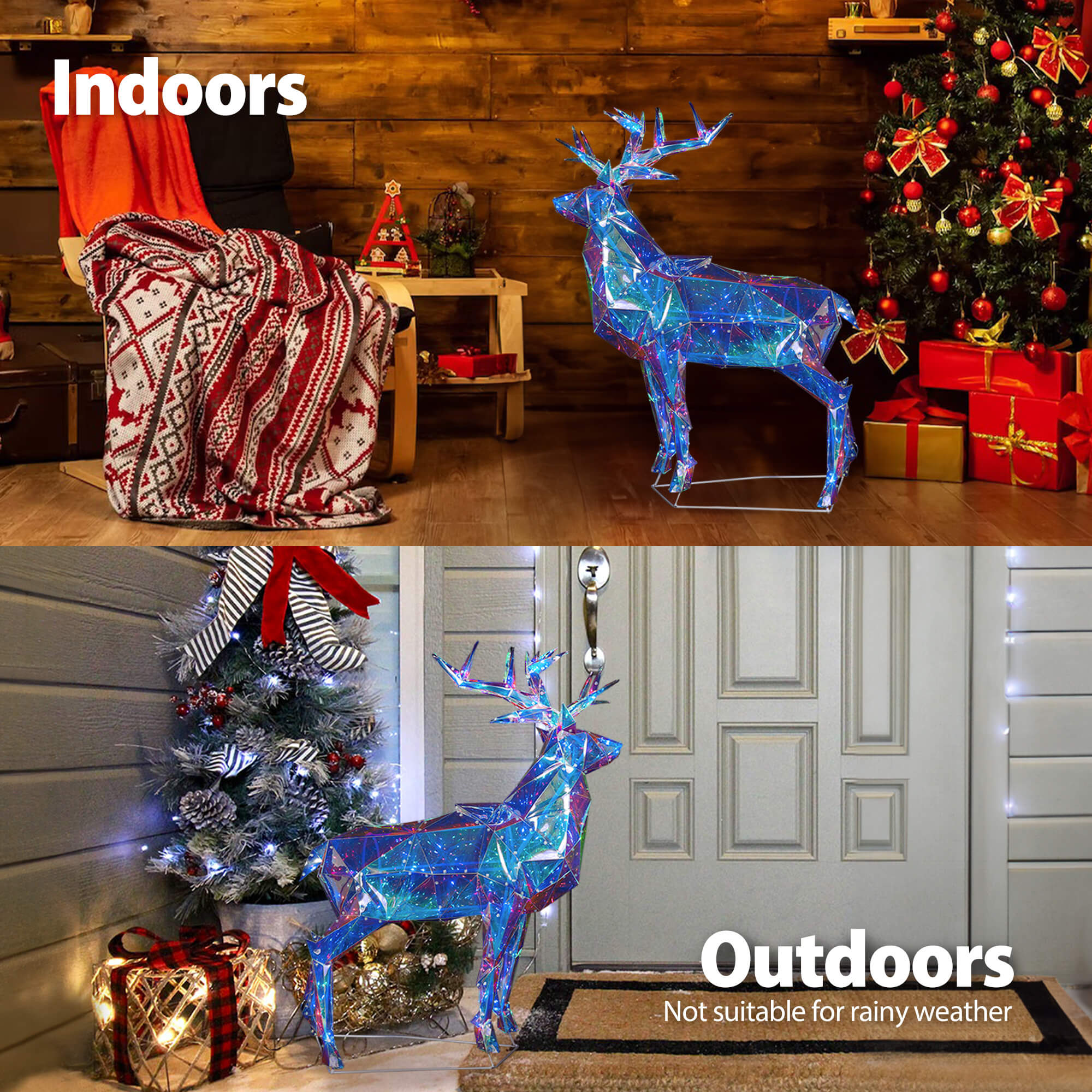 Kolding LED Deer Motif Lights