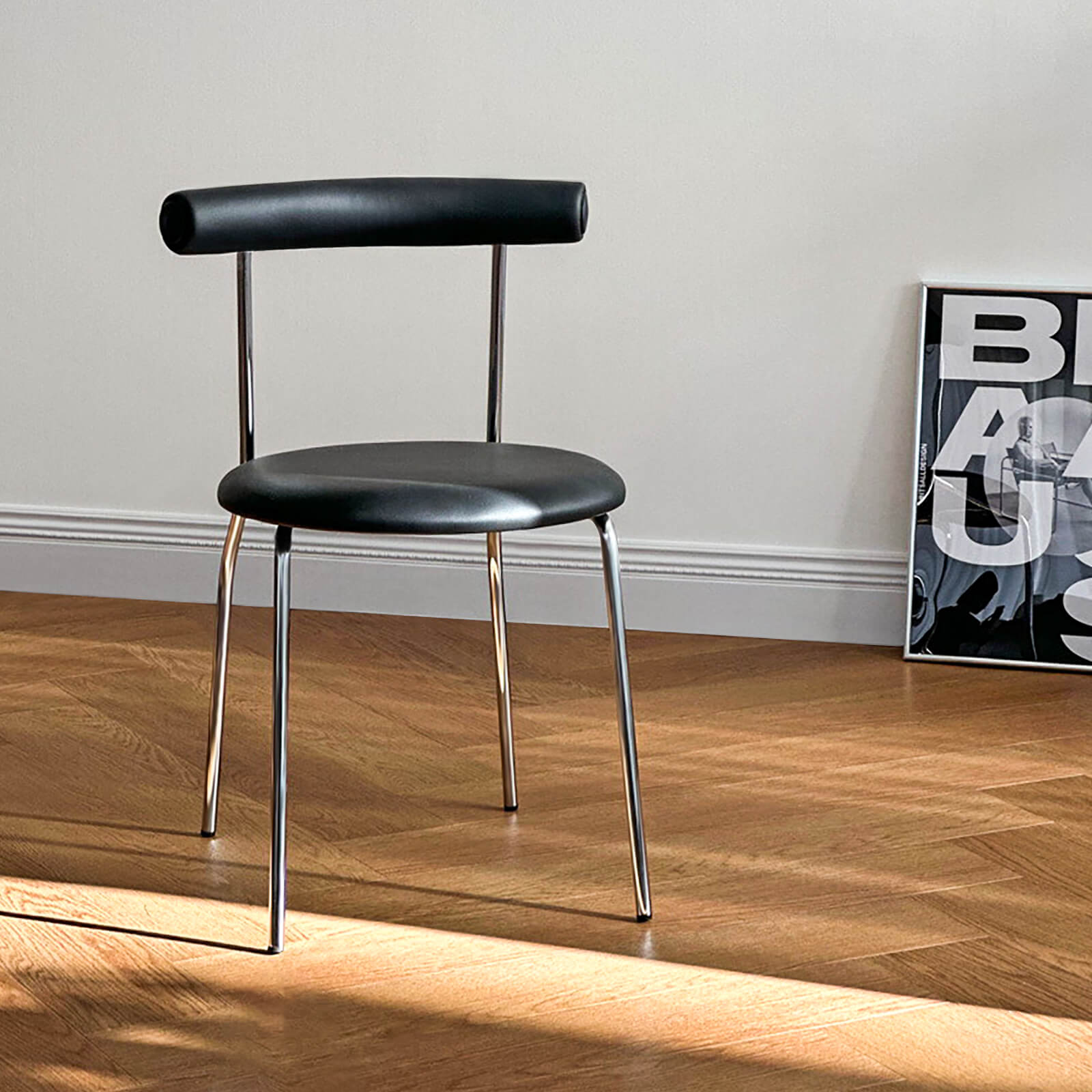 Asker PU Leather Dining Chair