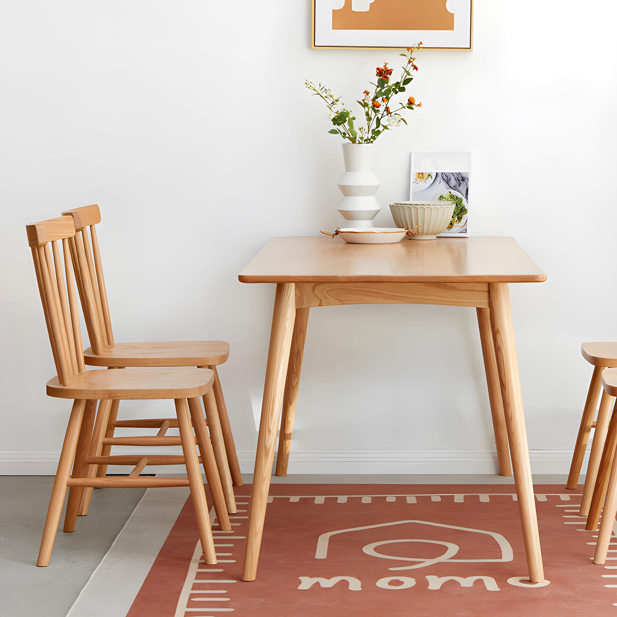 Stavanger 4-6 Seater Solid Oak Dining Table