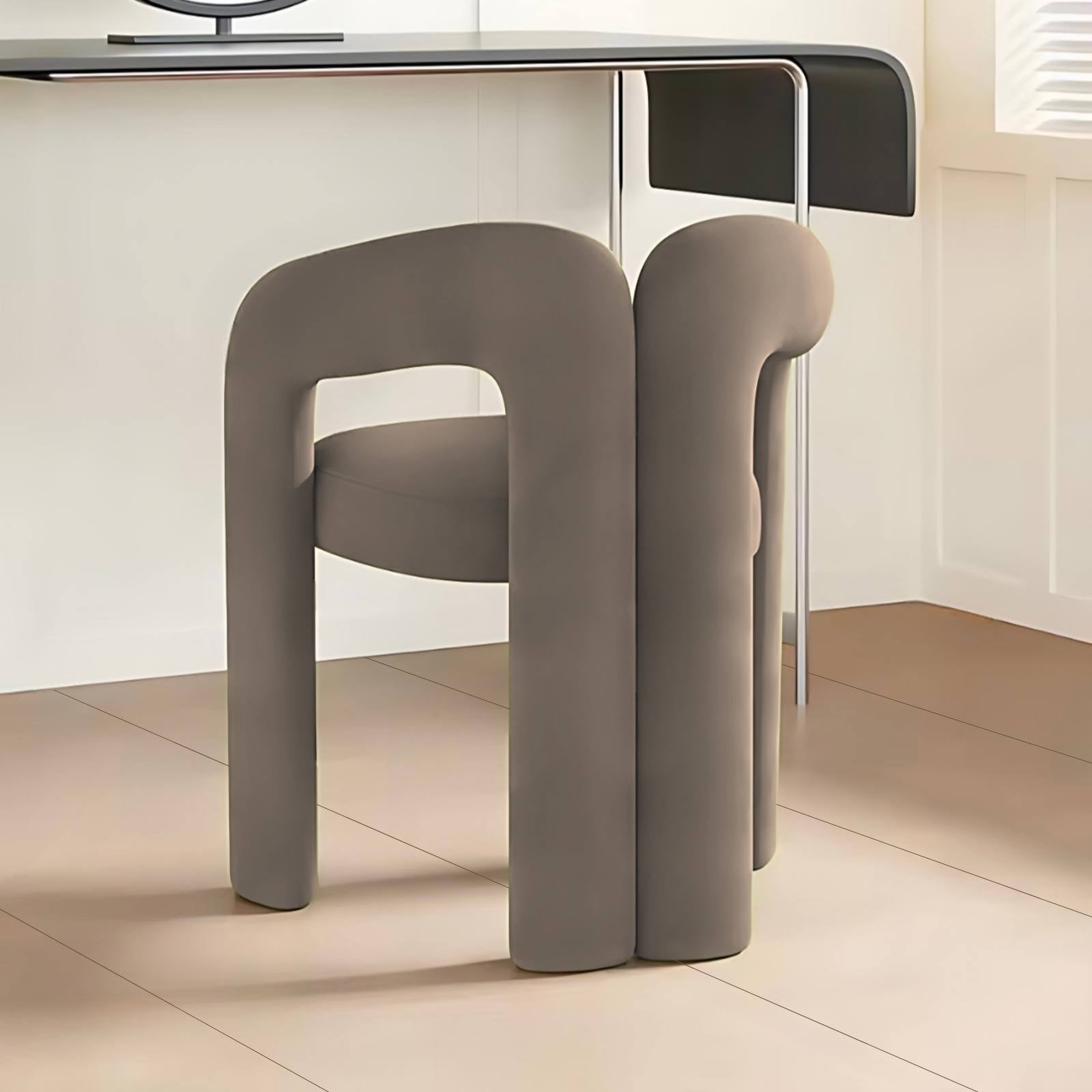 Sandness Padded Lounge Accent Chair | Replica Dudet Chair