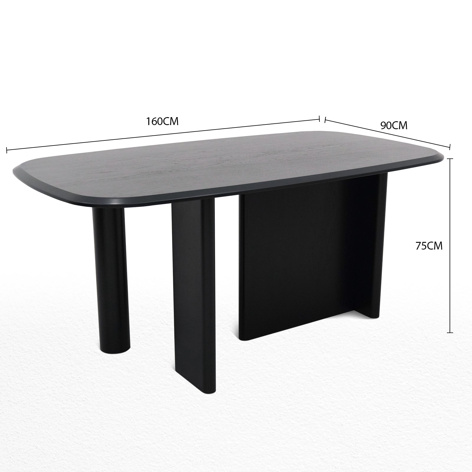 Billund Oak Veneer 4-6 Seater Dining Table