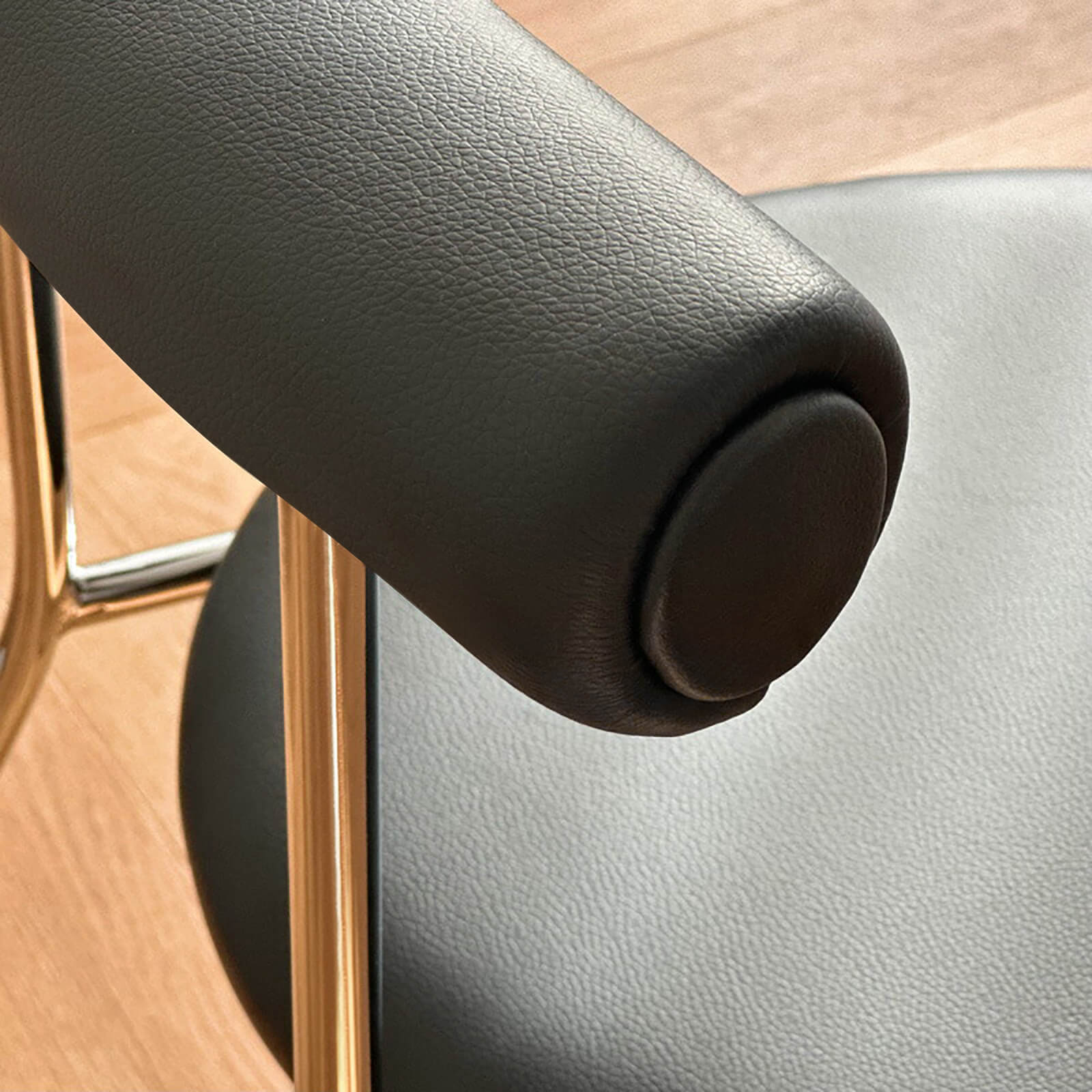 Asker PU Leather Dining Chair