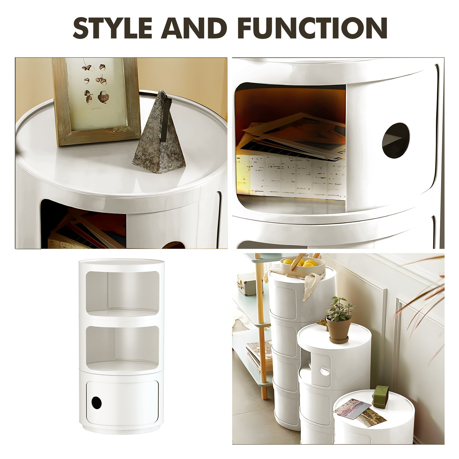 Visby Replica Componibili Side Cabinet