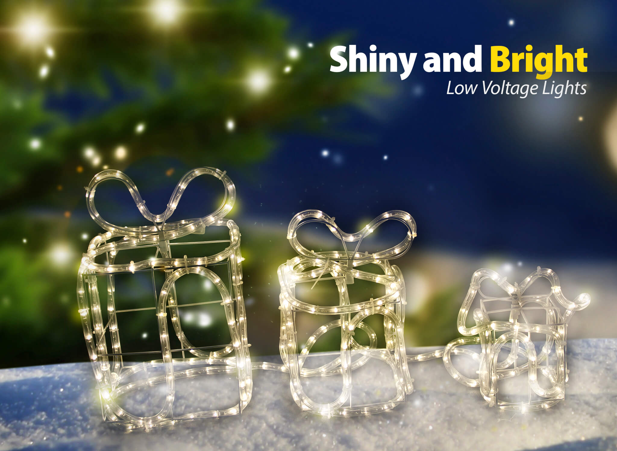 Silkeborg 3 Gift Box Motif Lights