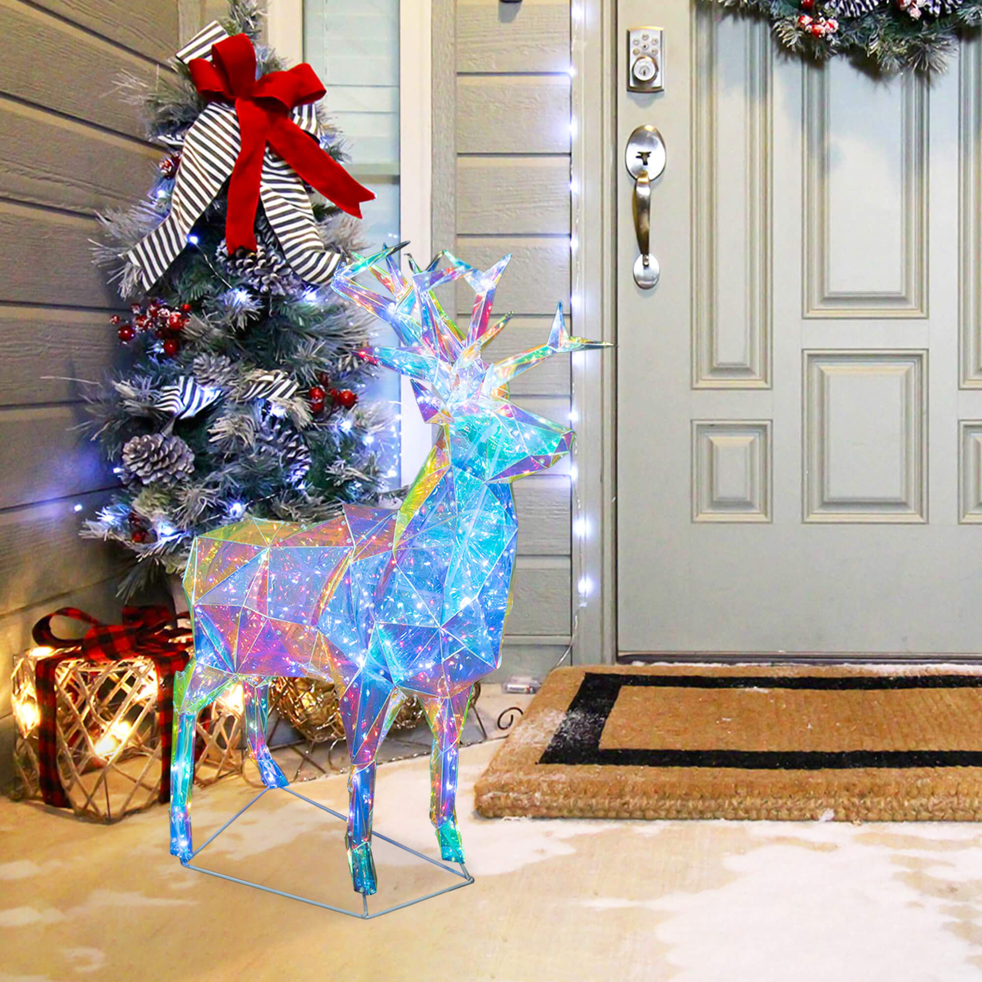 Kolding LED Deer Motif Lights