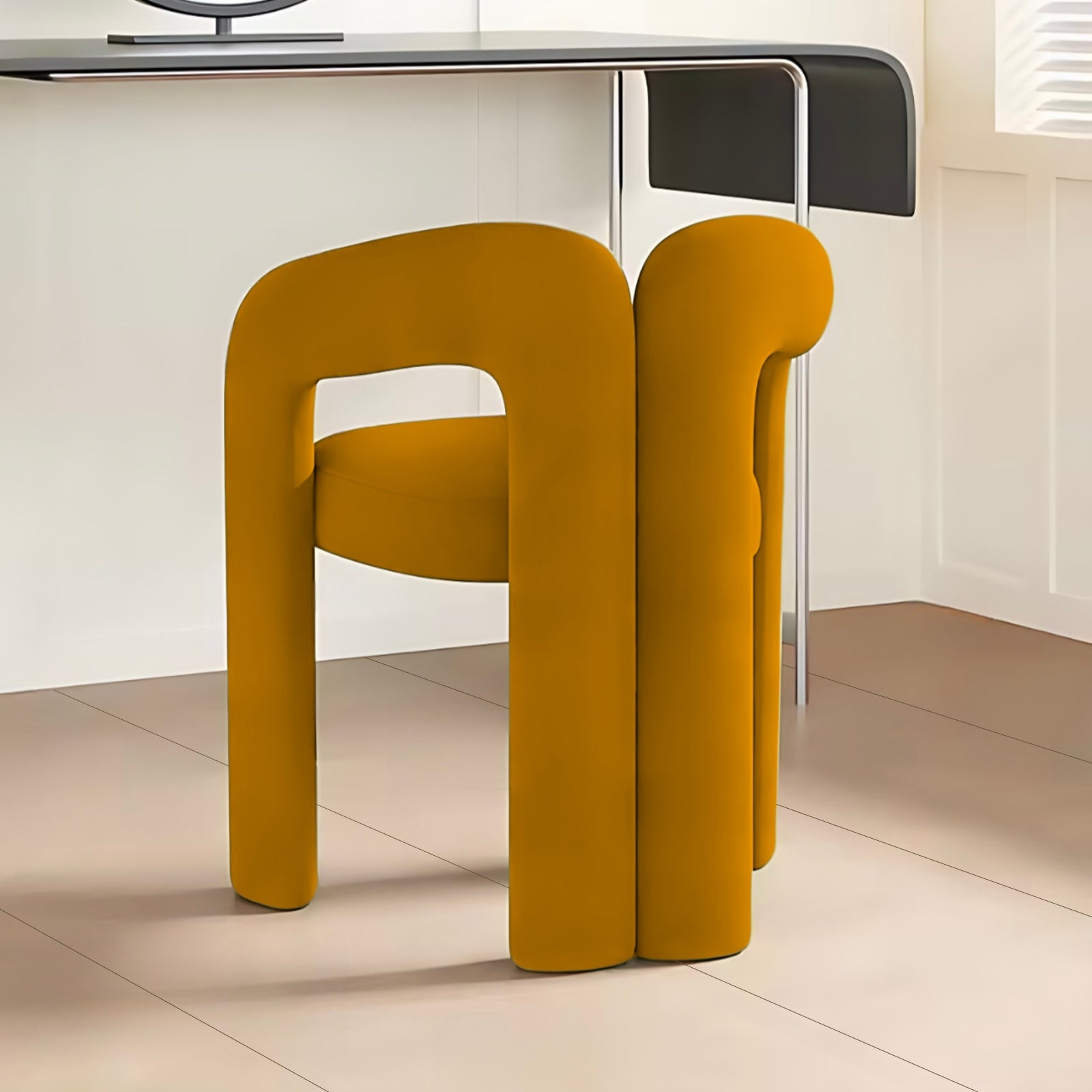 Sandness Padded Lounge Accent Chair | Replica Dudet Chair