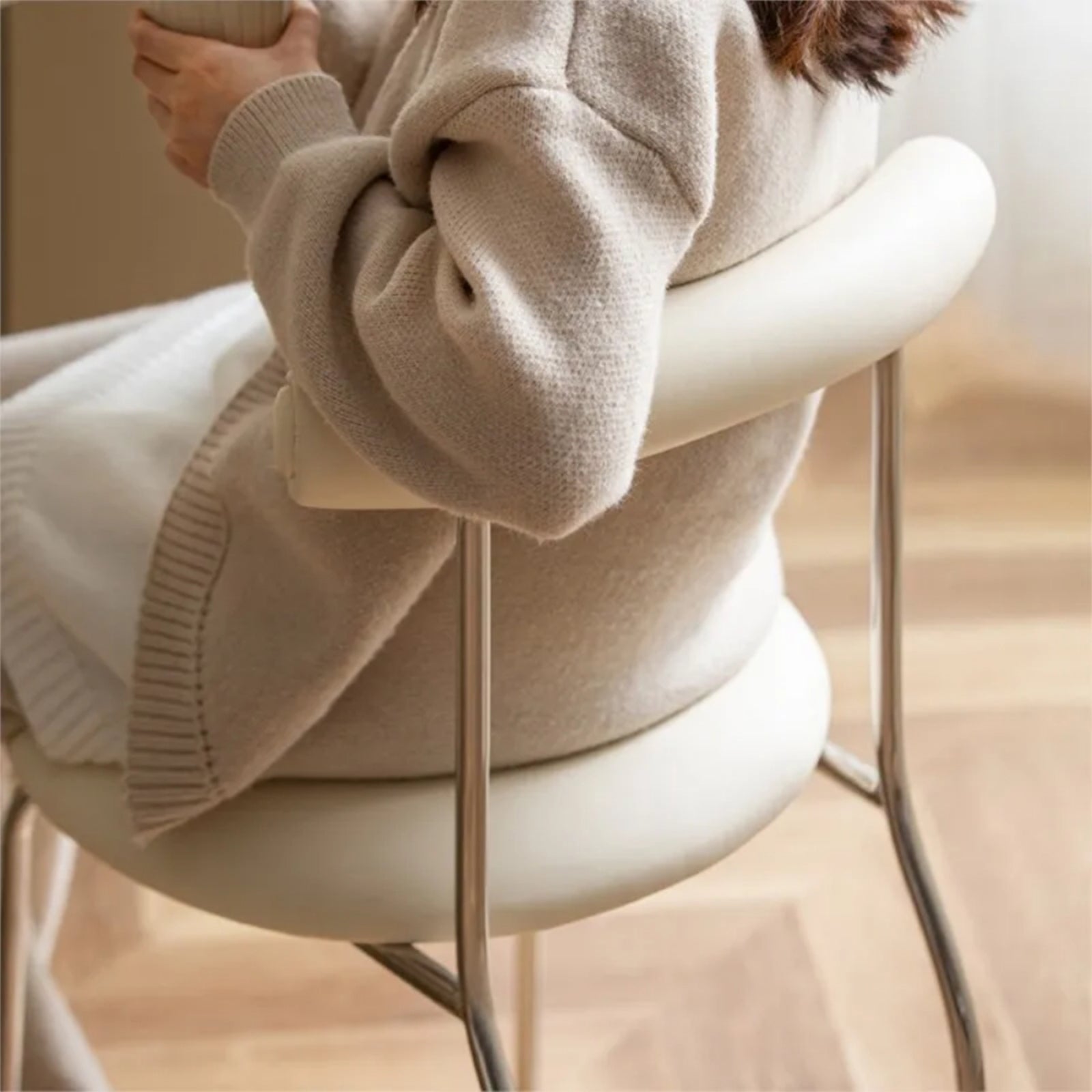 Asker PU Leather Dining Chair