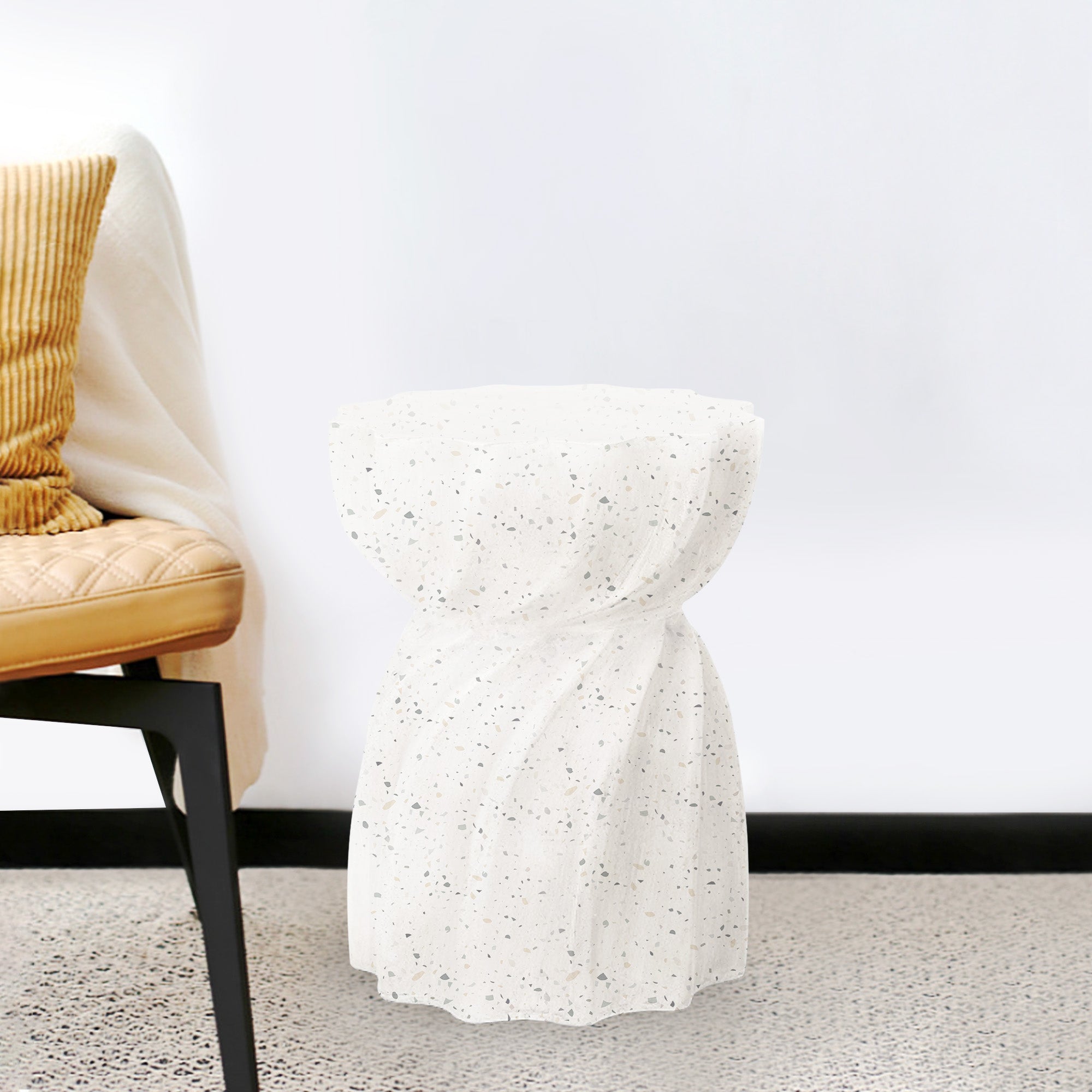 Oslo Side Table - Terrazzo White