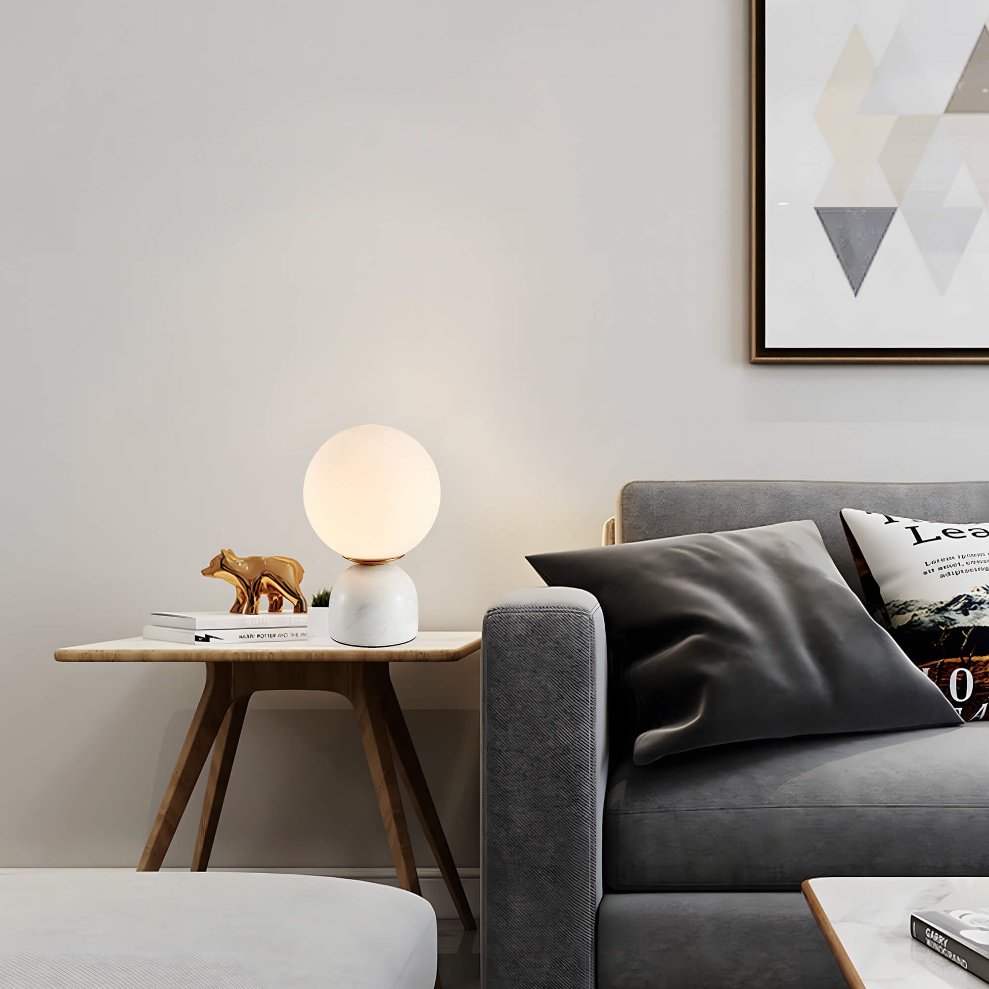 Sundsvall Marble Table Lamp