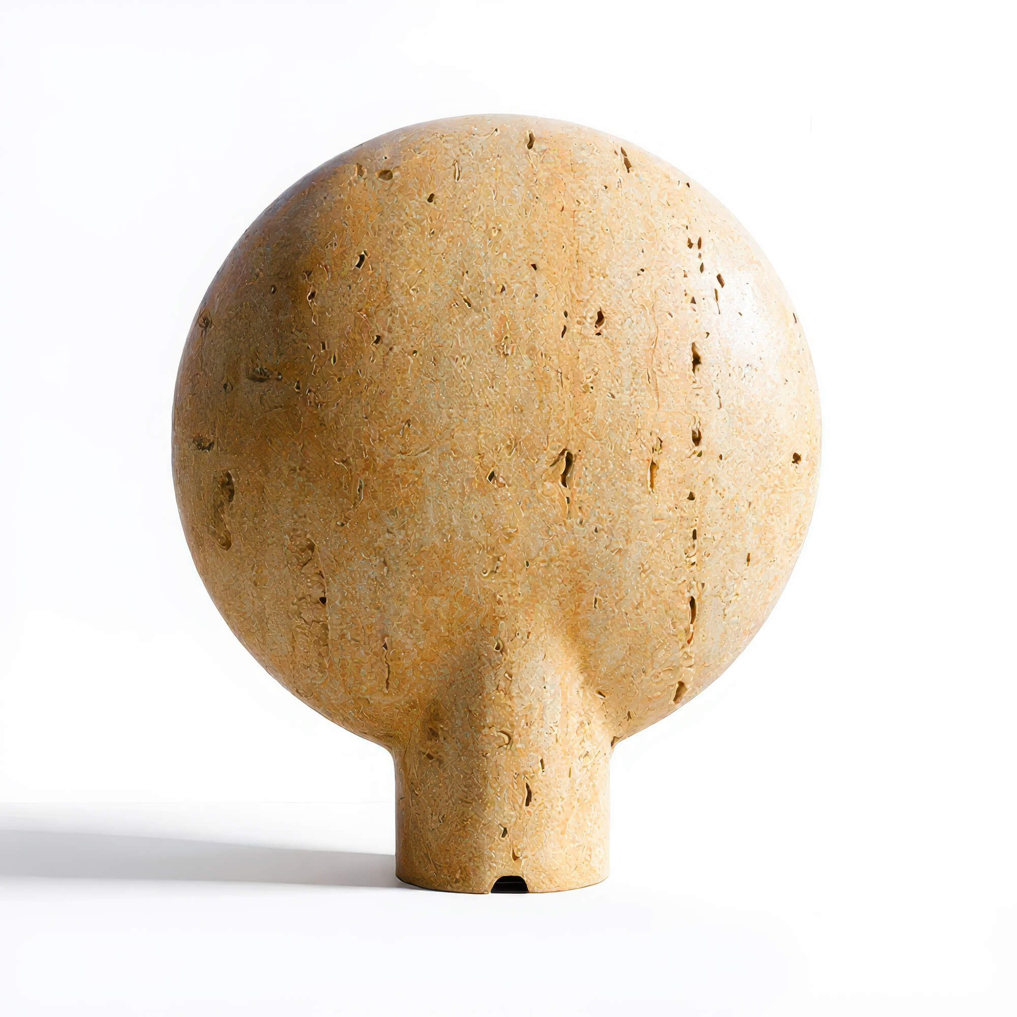 Umea Travertine Table Lamp