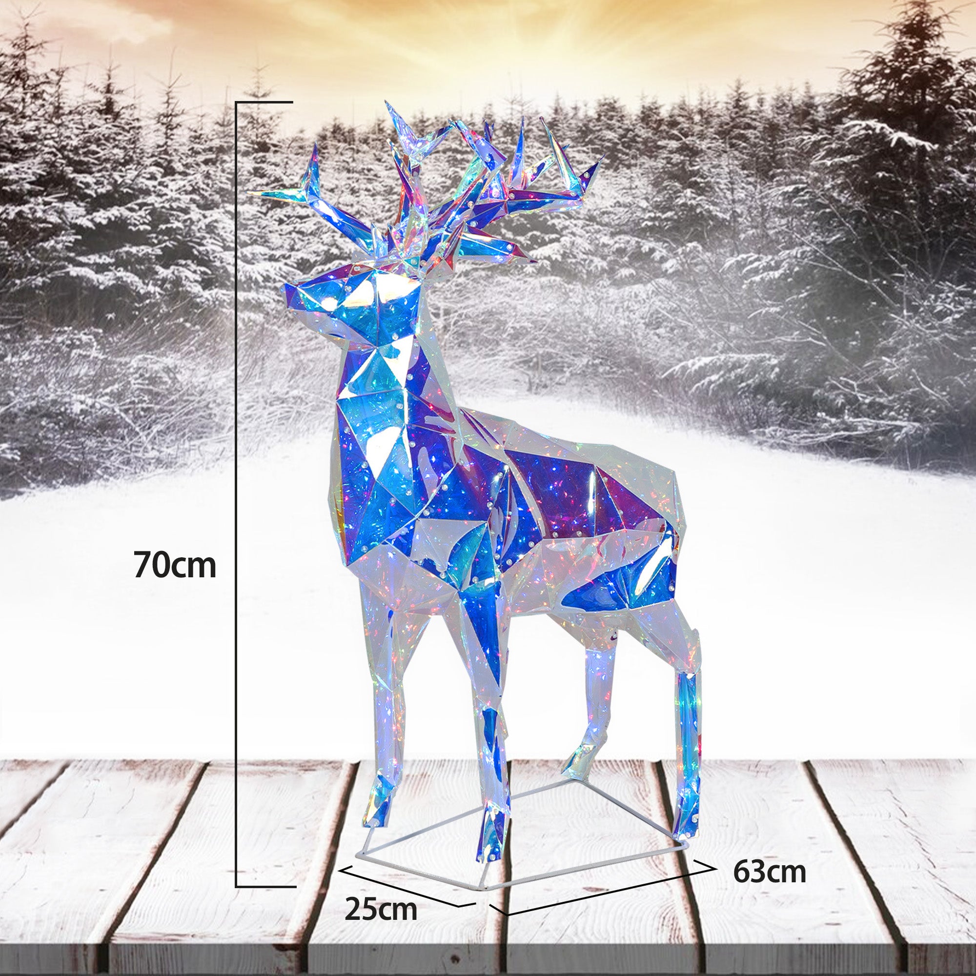 Kolding LED Deer Motif Lights