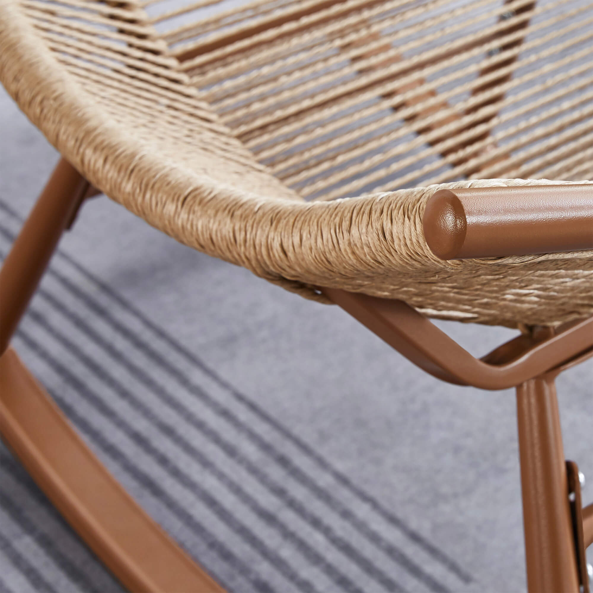 Nybro Rocking Chair and Foot Stool Set