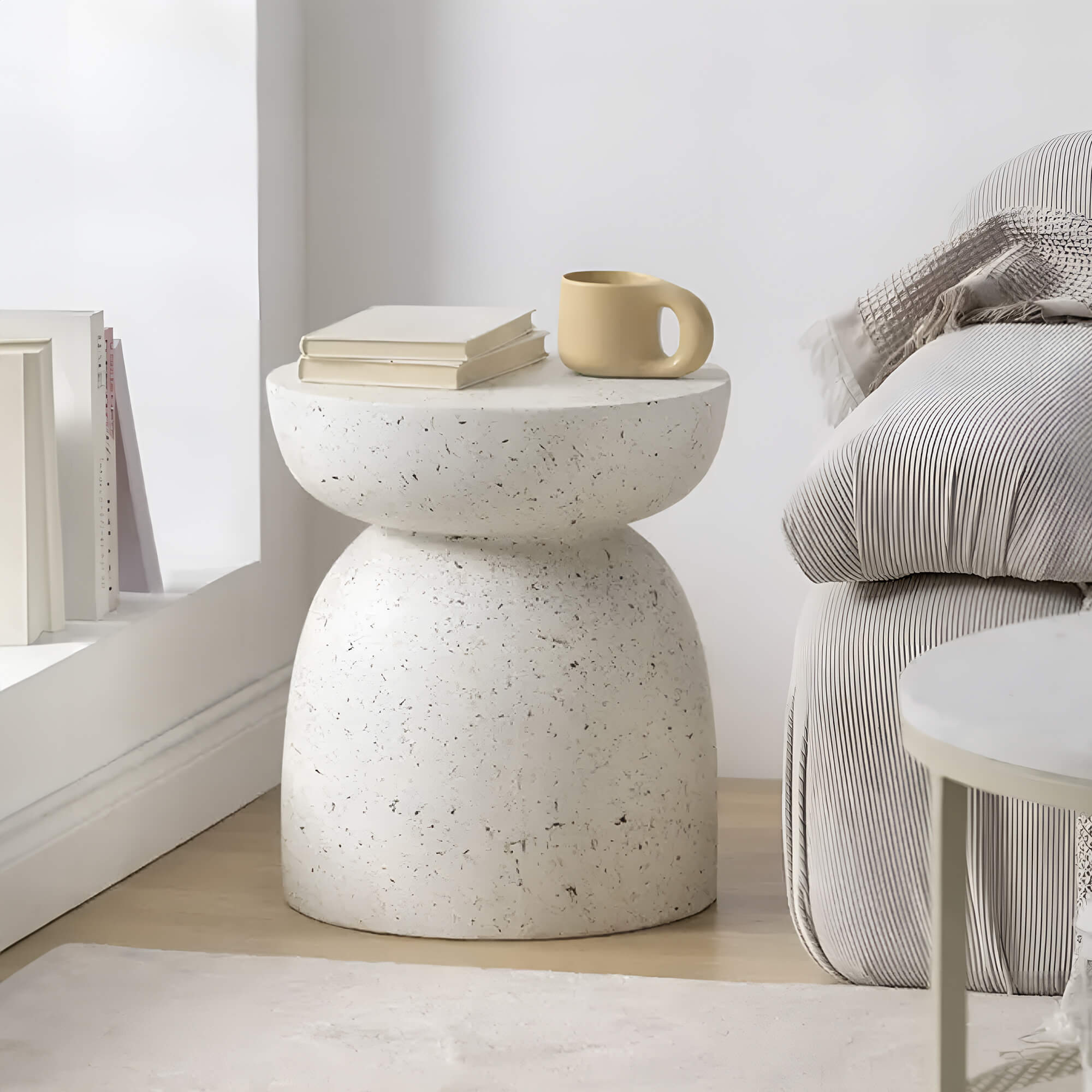 Skien Round Side Coffee Table