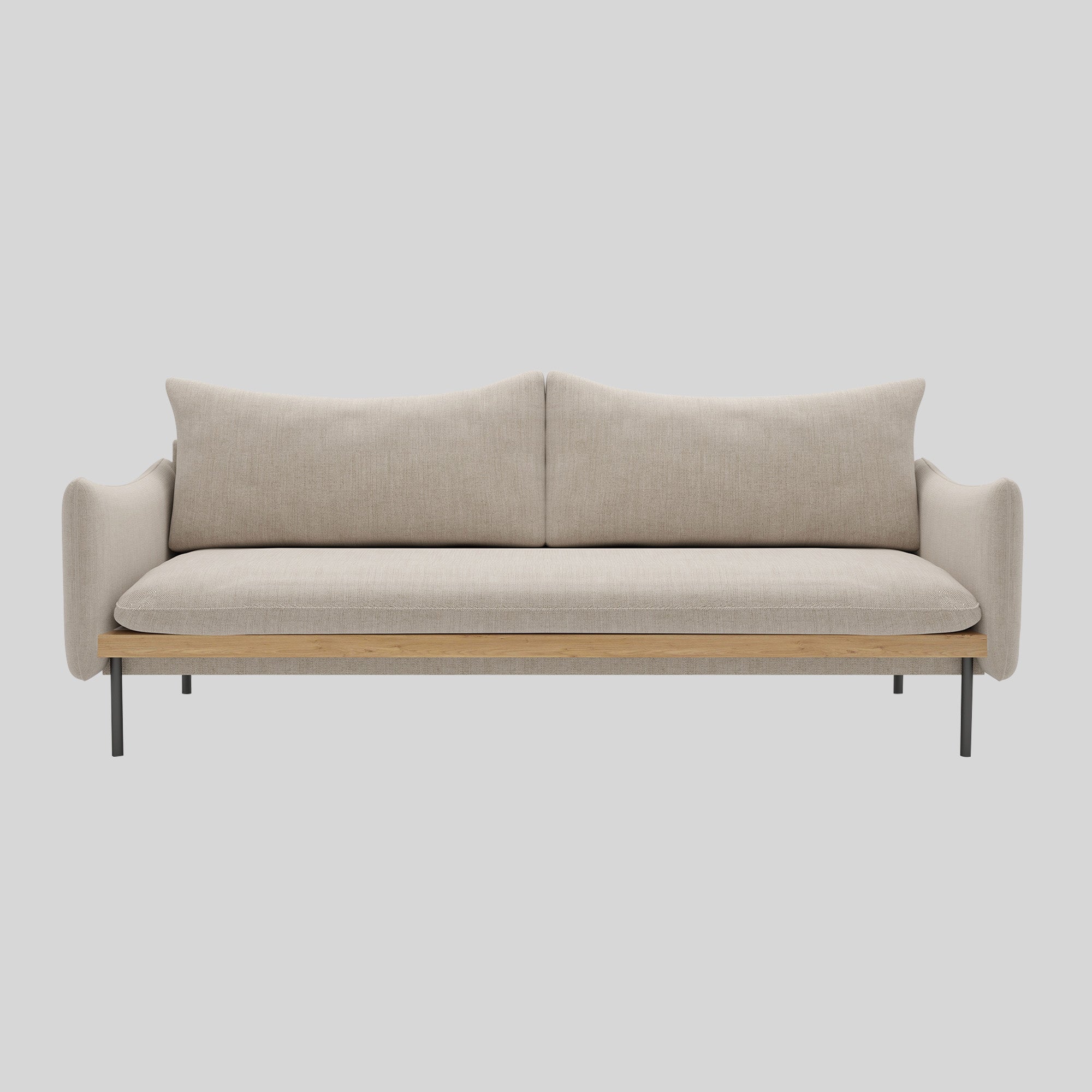 Lunde 2 Seater Linen Sofa