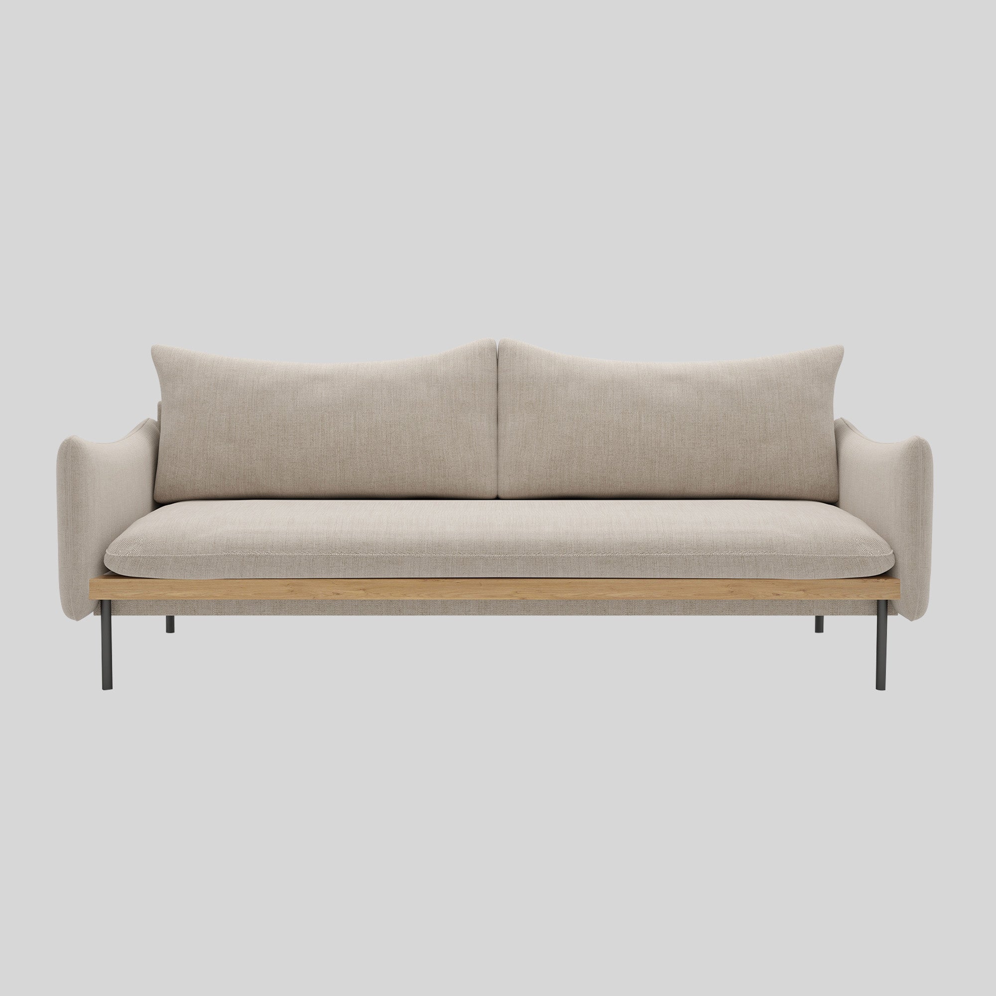 Lunde 2 Seater Linen Sofa