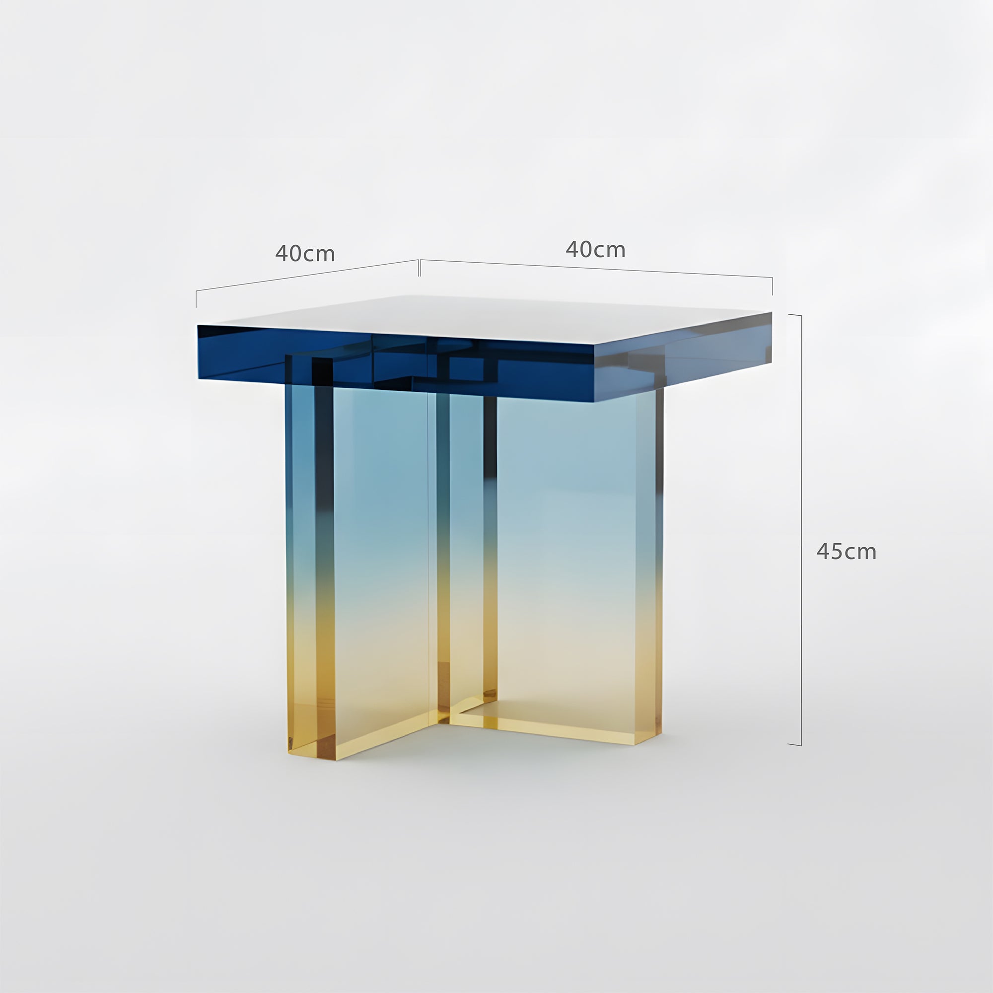 Ballerup Acrylic Bedside Table