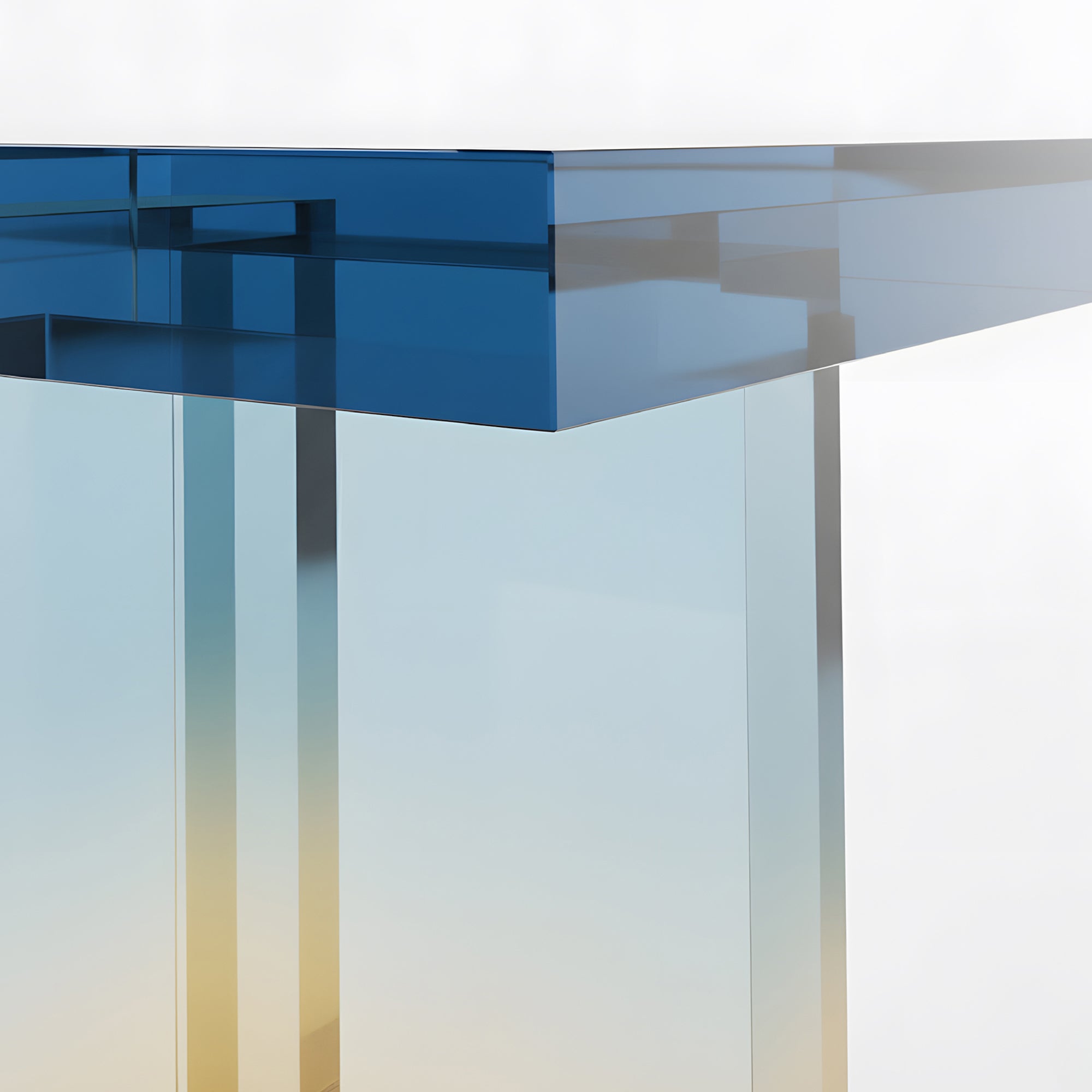 Ballerup Acrylic Bedside Table