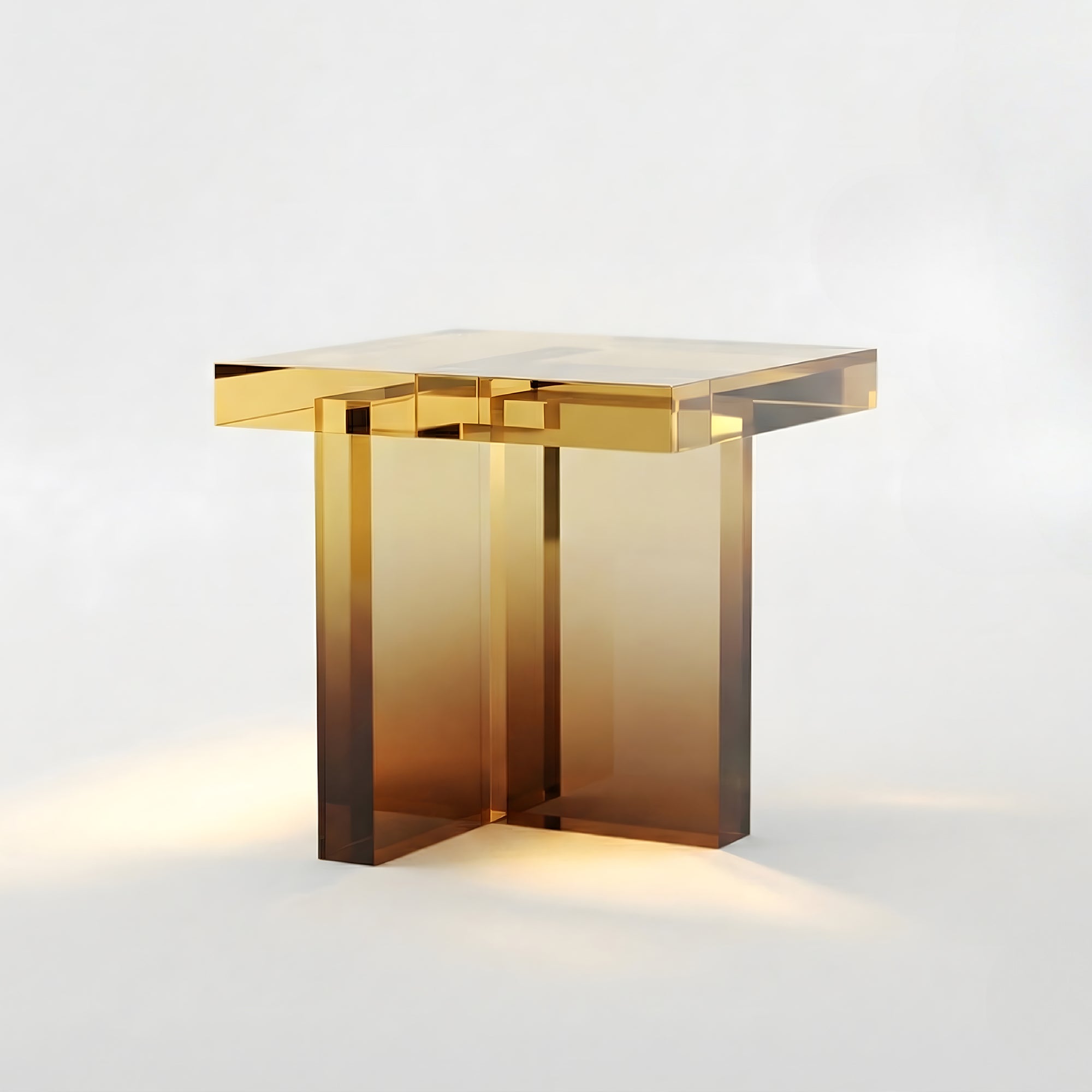 Ballerup Acrylic Bedside Table