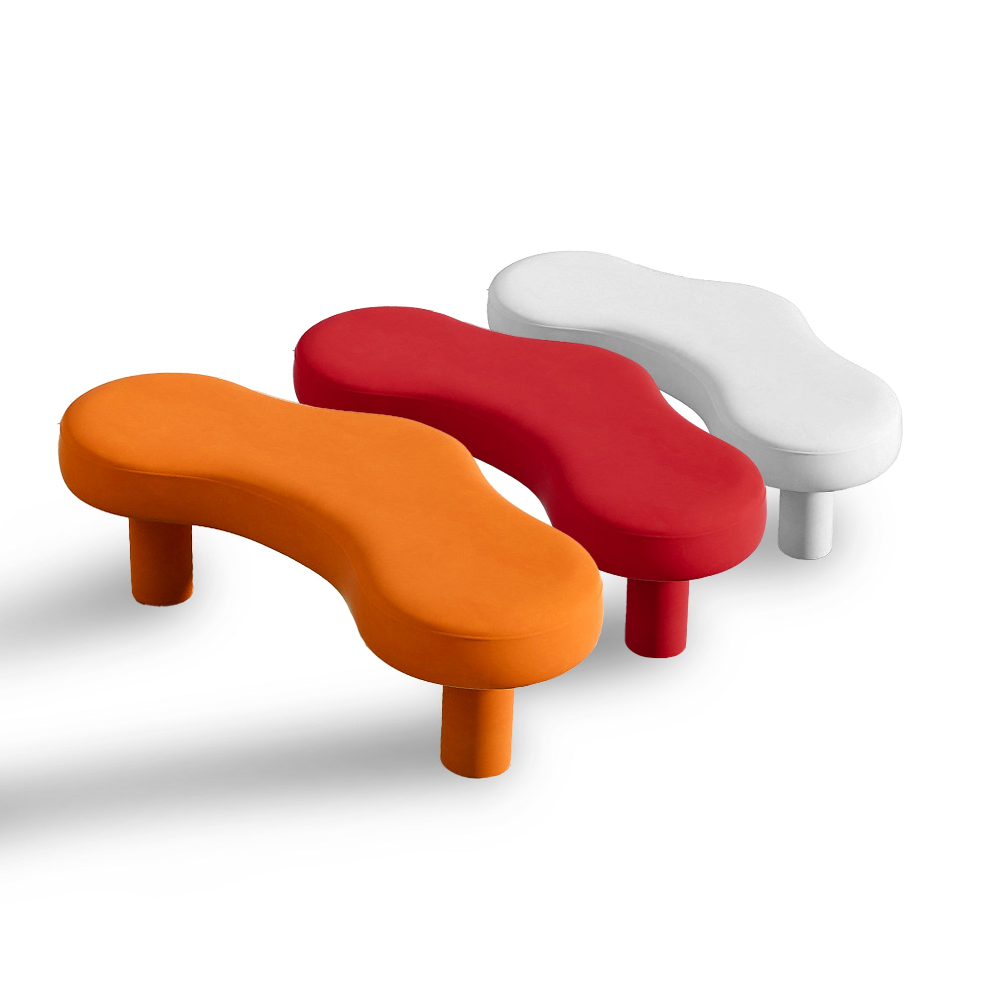 Avesta Bold Replica Accent Bench - Red