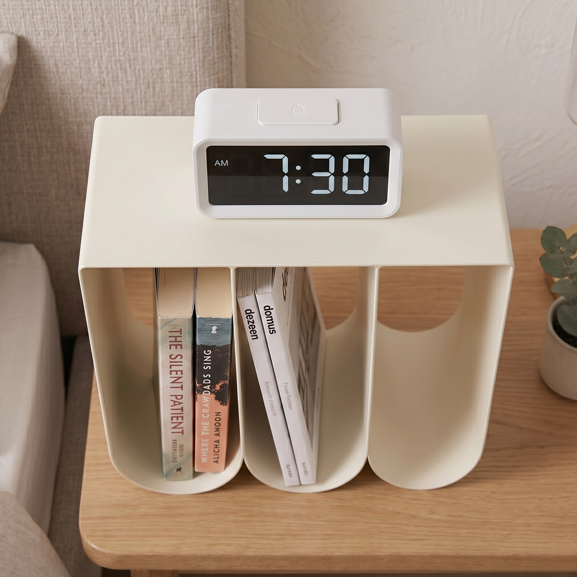 Borgholm Metal Bookshelf Rack | 3 Colors