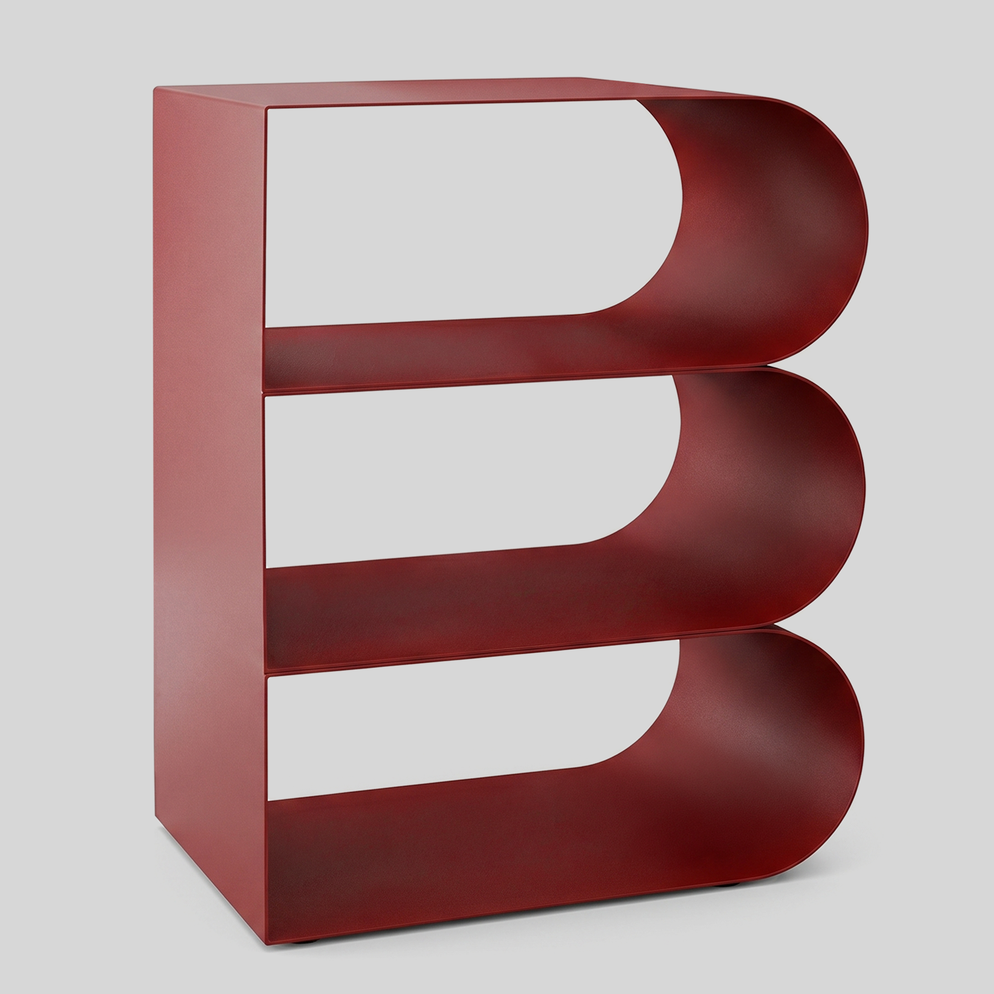 Borgholm Metal Bookshelf Rack | 3 Colors
