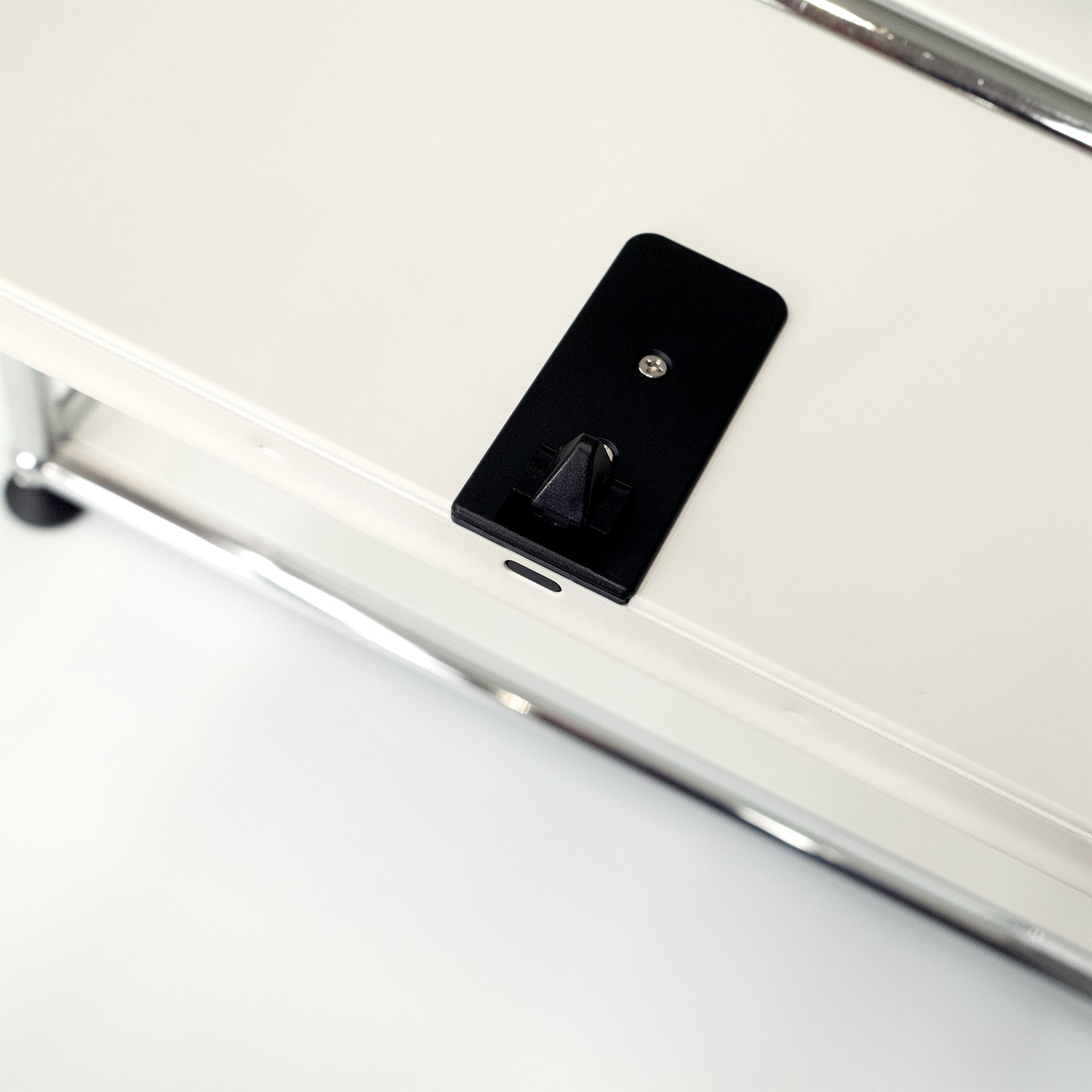 Brædstrup Stainless Steel Bedside Table