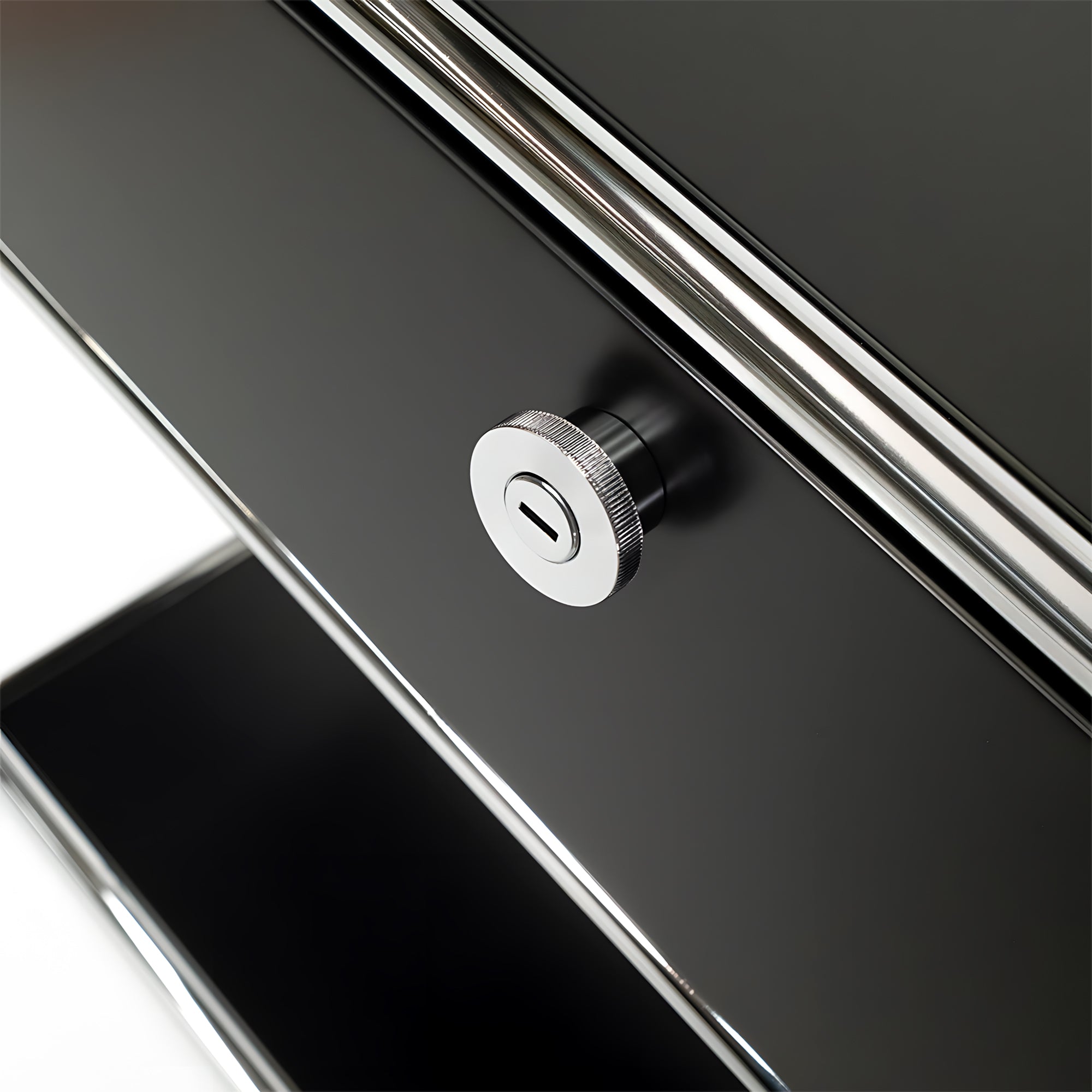 Brædstrup Stainless Steel Bedside Table