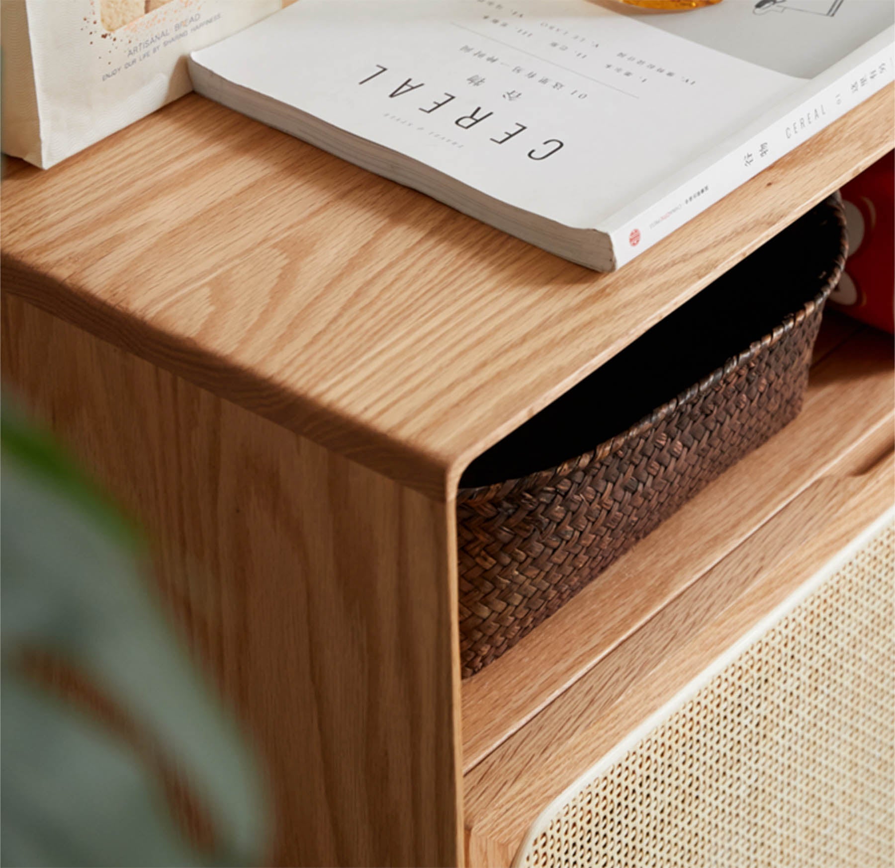 Marstal Solid Oak Wood Side Table
