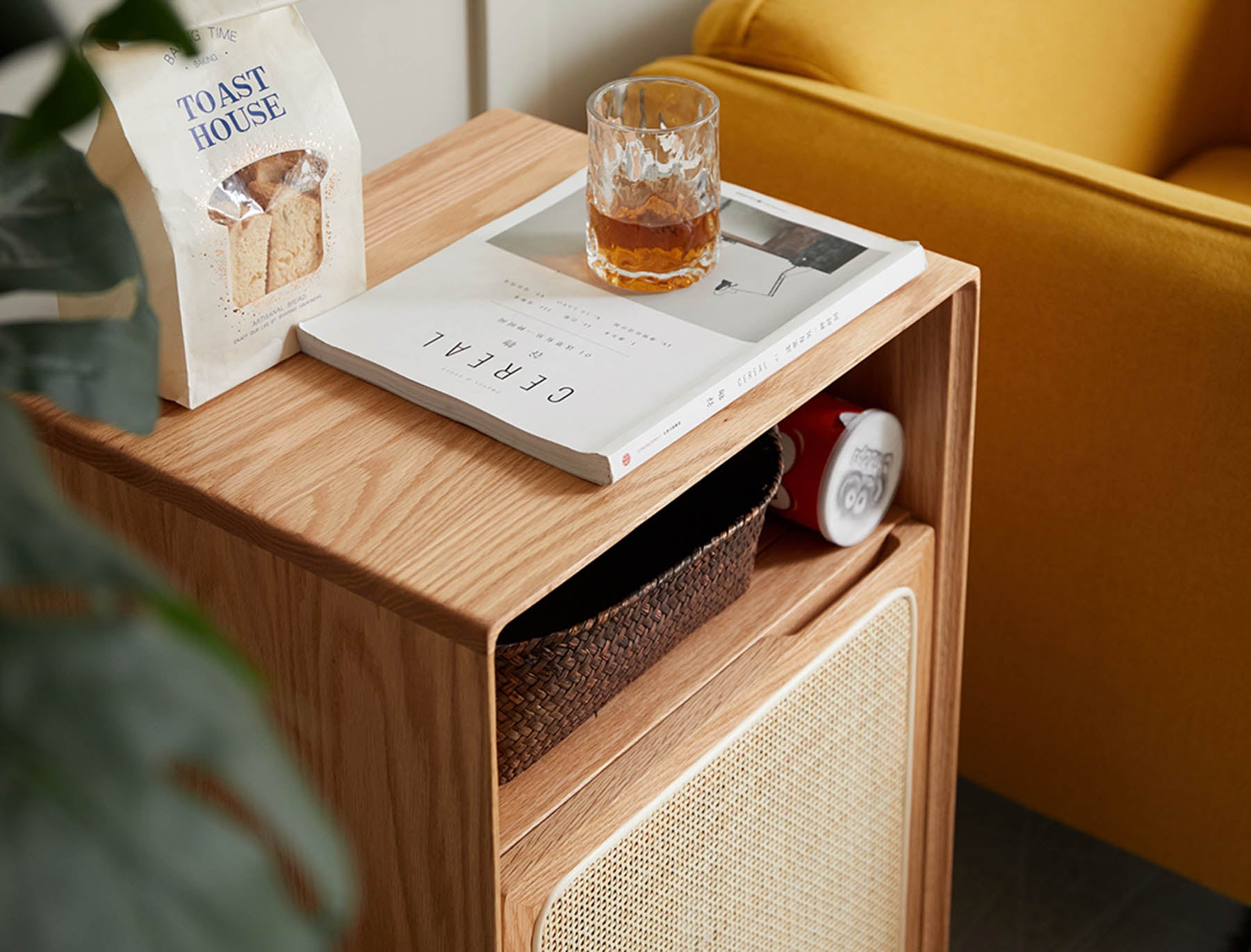 Marstal Solid Oak Wood Side Table