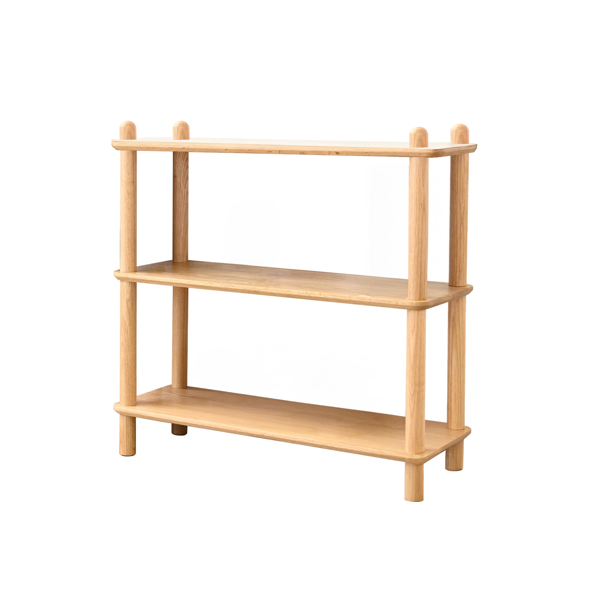 Holme 2 Tier Solid Oak Display Shelf