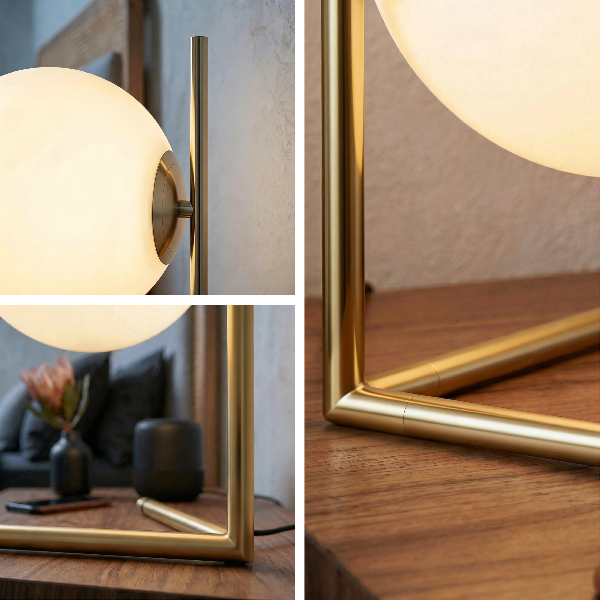 Fagernes Minimalist Globe Table Lamp
