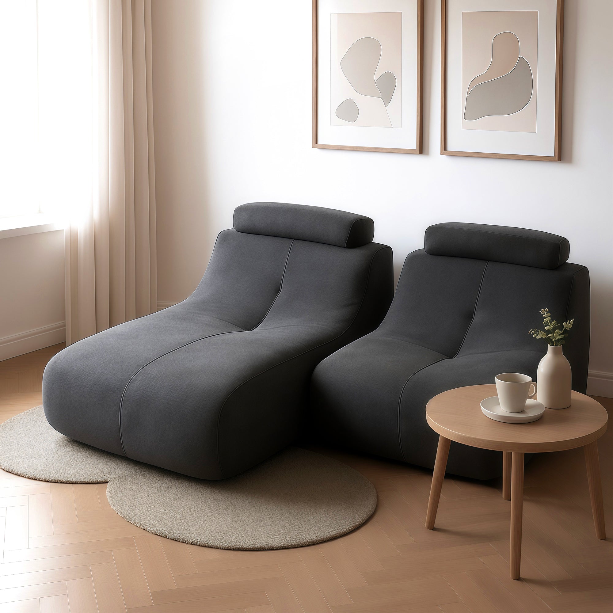 Falun Lounge Chaise Sofa