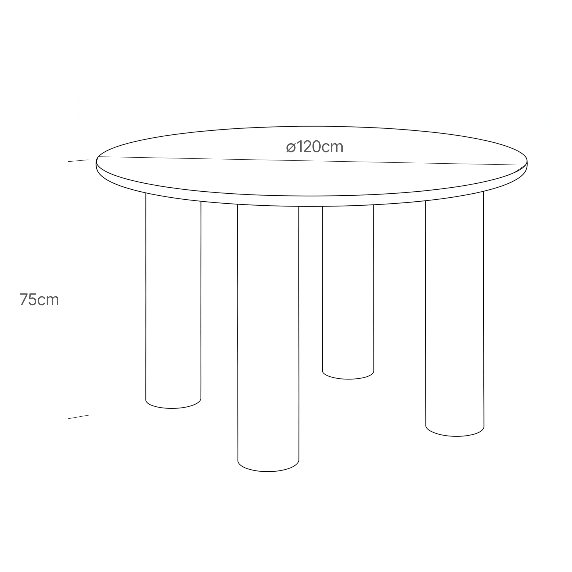 Fauske Round Table - Green