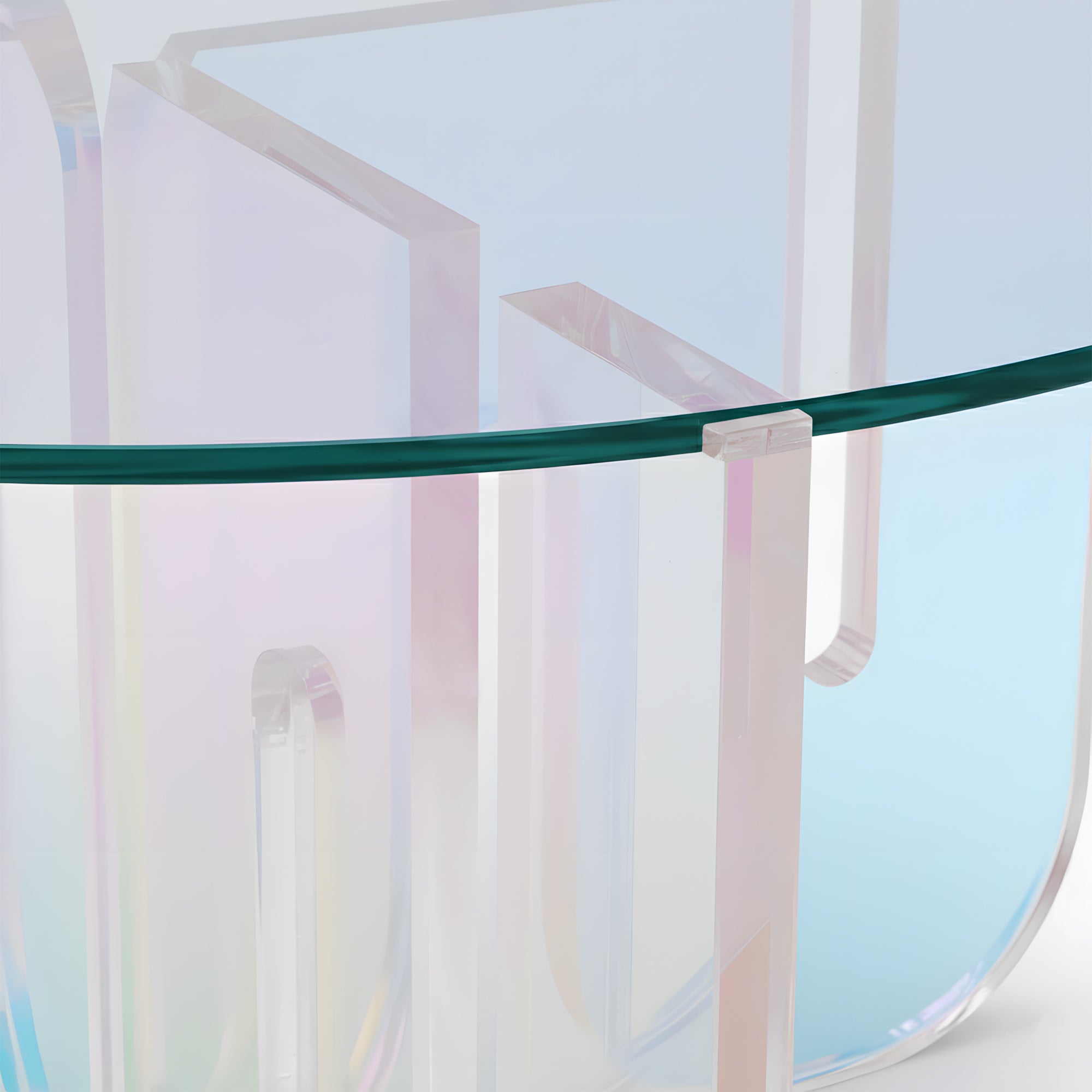 Faxe Acrylic Side Table