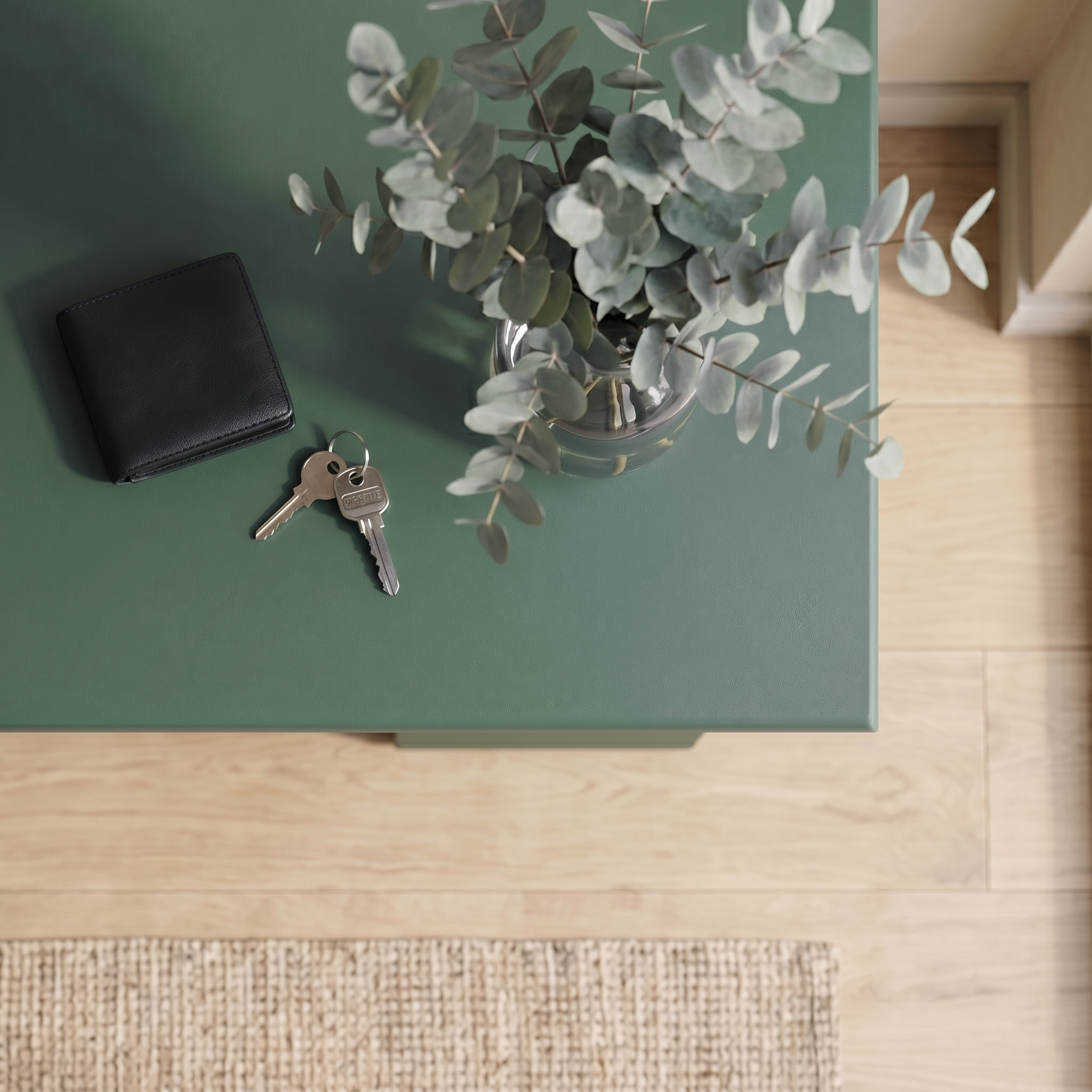 Finnsnes Console Table - Green