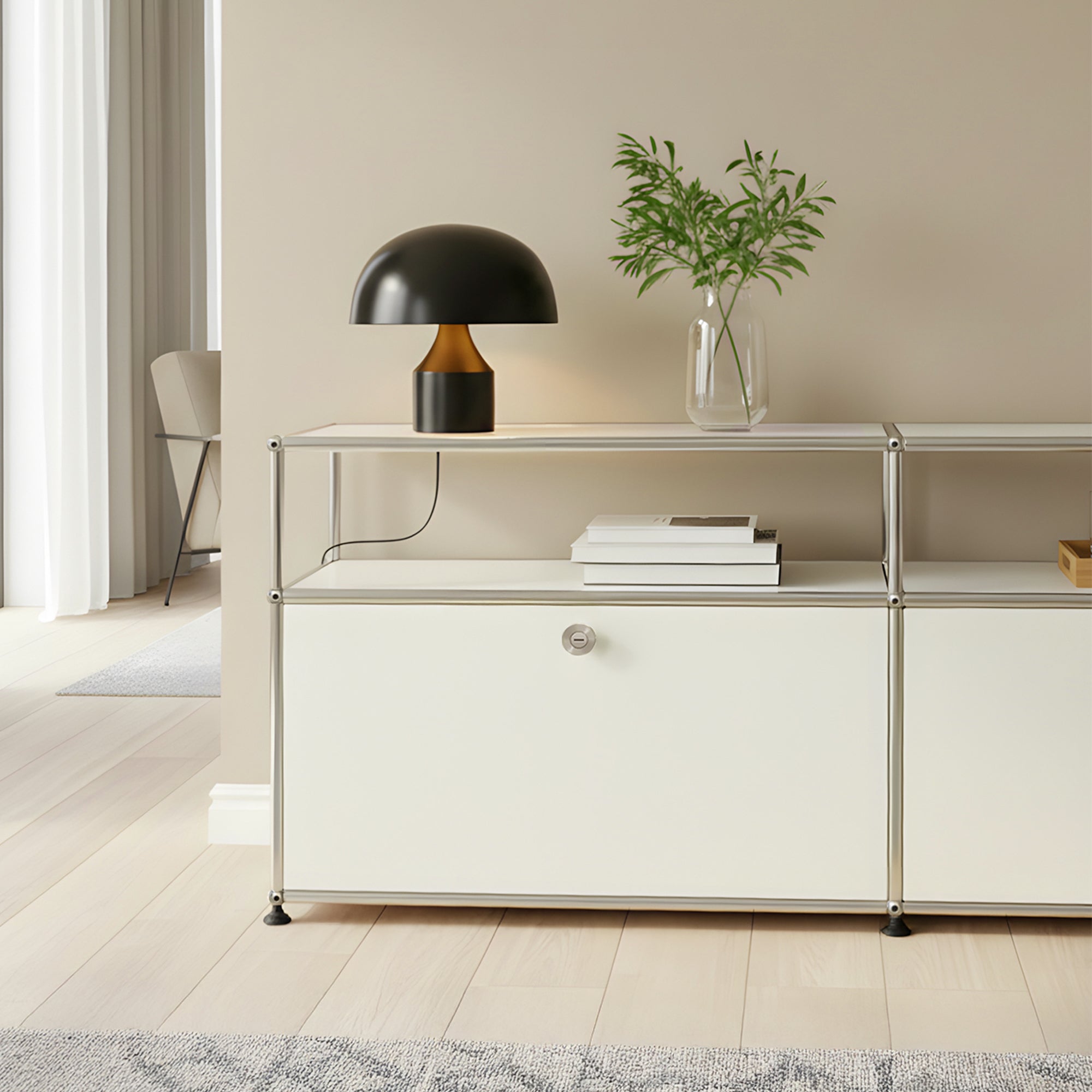 Fredericia Cabinet Stainless Steel | Dual-Module Modular Sideboard
