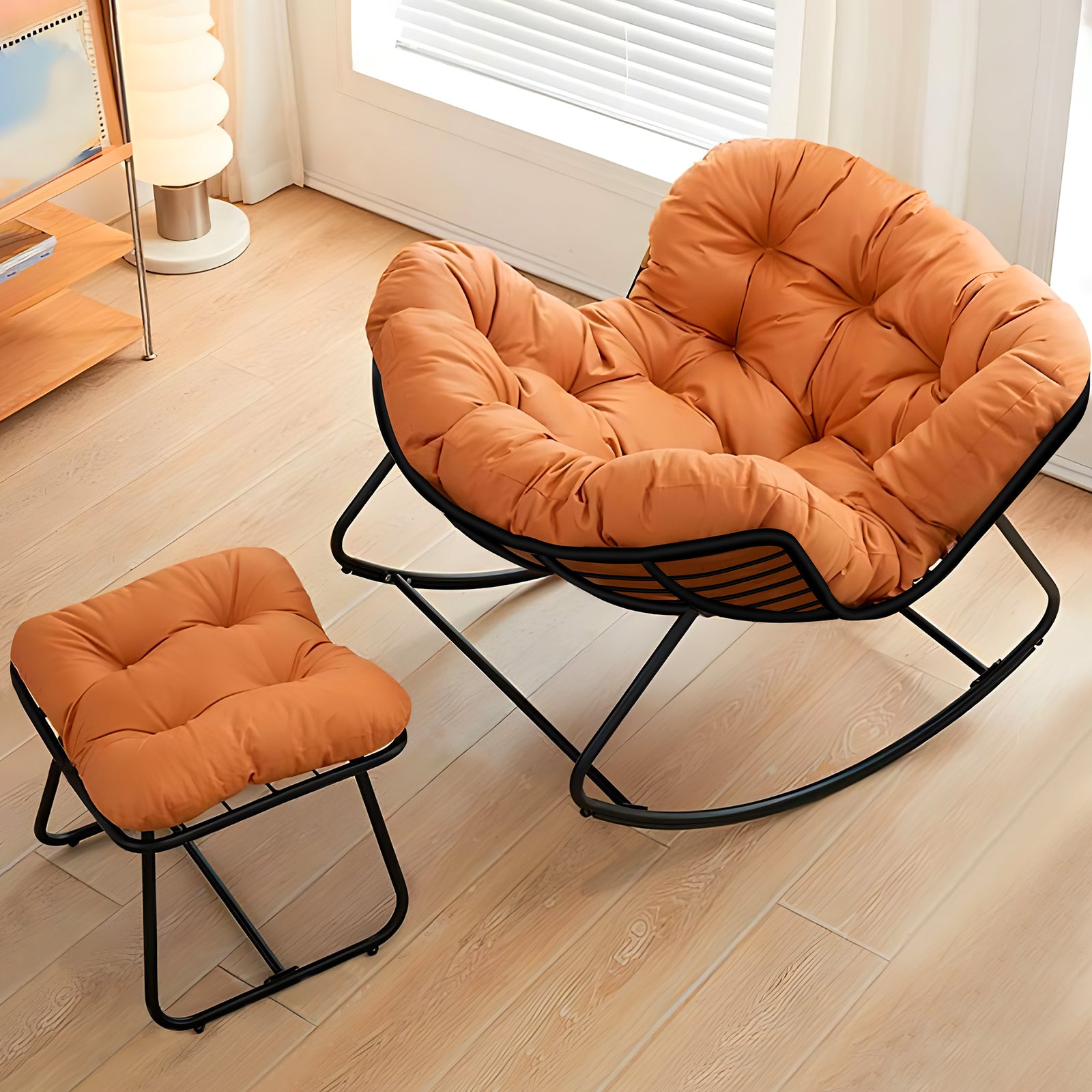 Halmstad Rocking Chair and Foot Stool Set