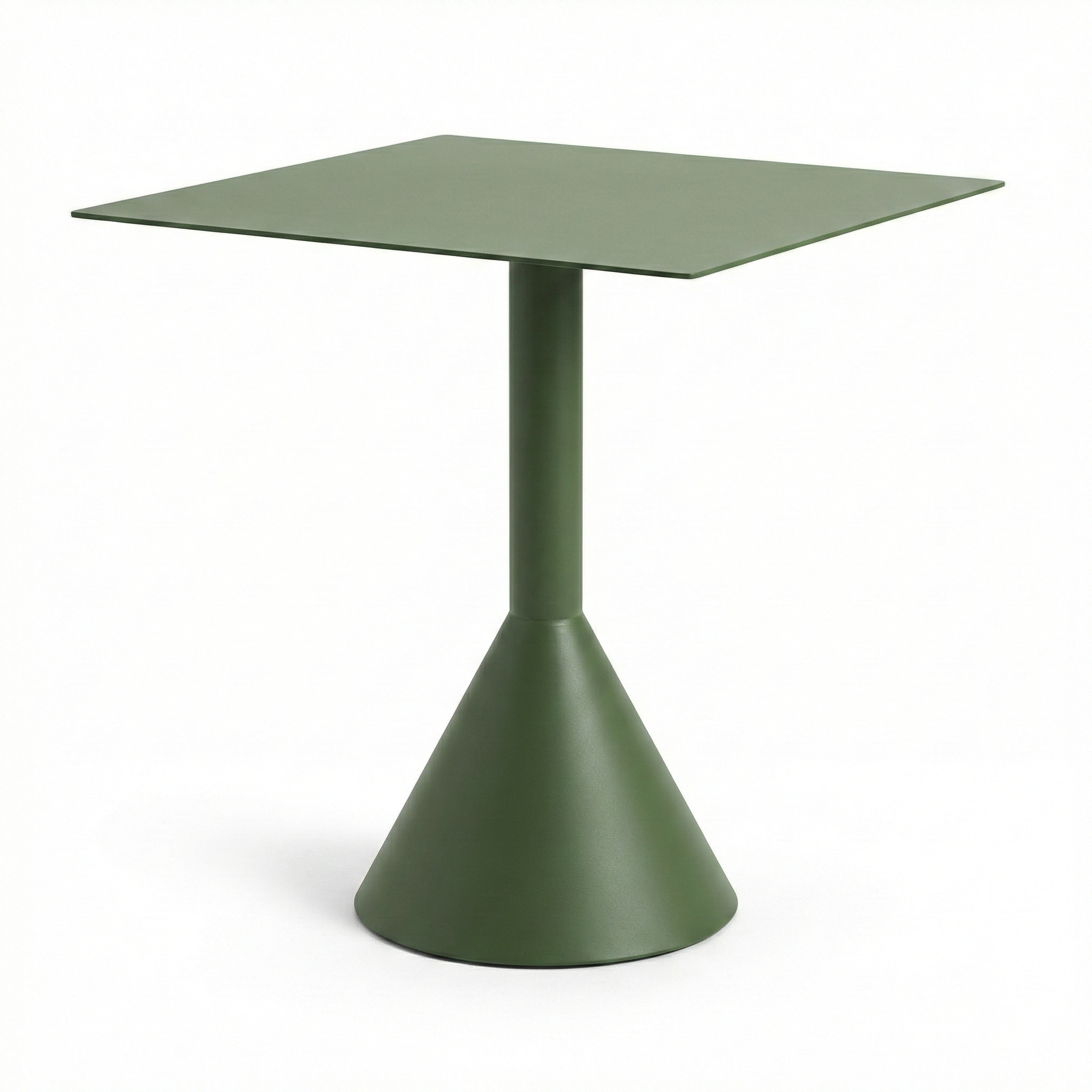 Ishøj Replica Hay Palissade Cone Table & 2 Low Stools Set