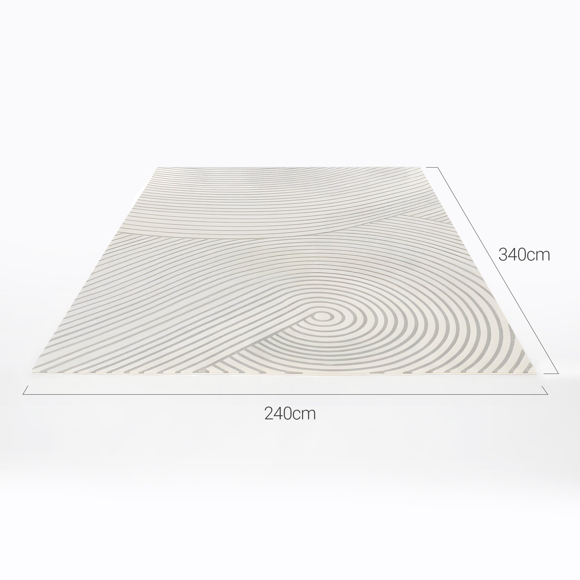 Kirkenes Floor Carpet Area Rug (240x340cm)